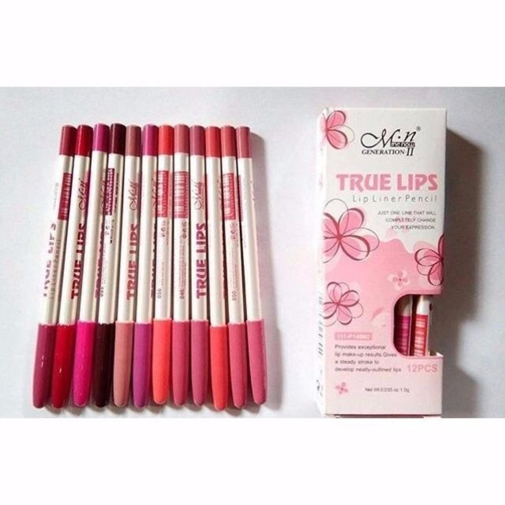 ลิปดินสอ 12 แท่ง 12 สี ลิปดินสอ 12 แท่ง 12 สี
