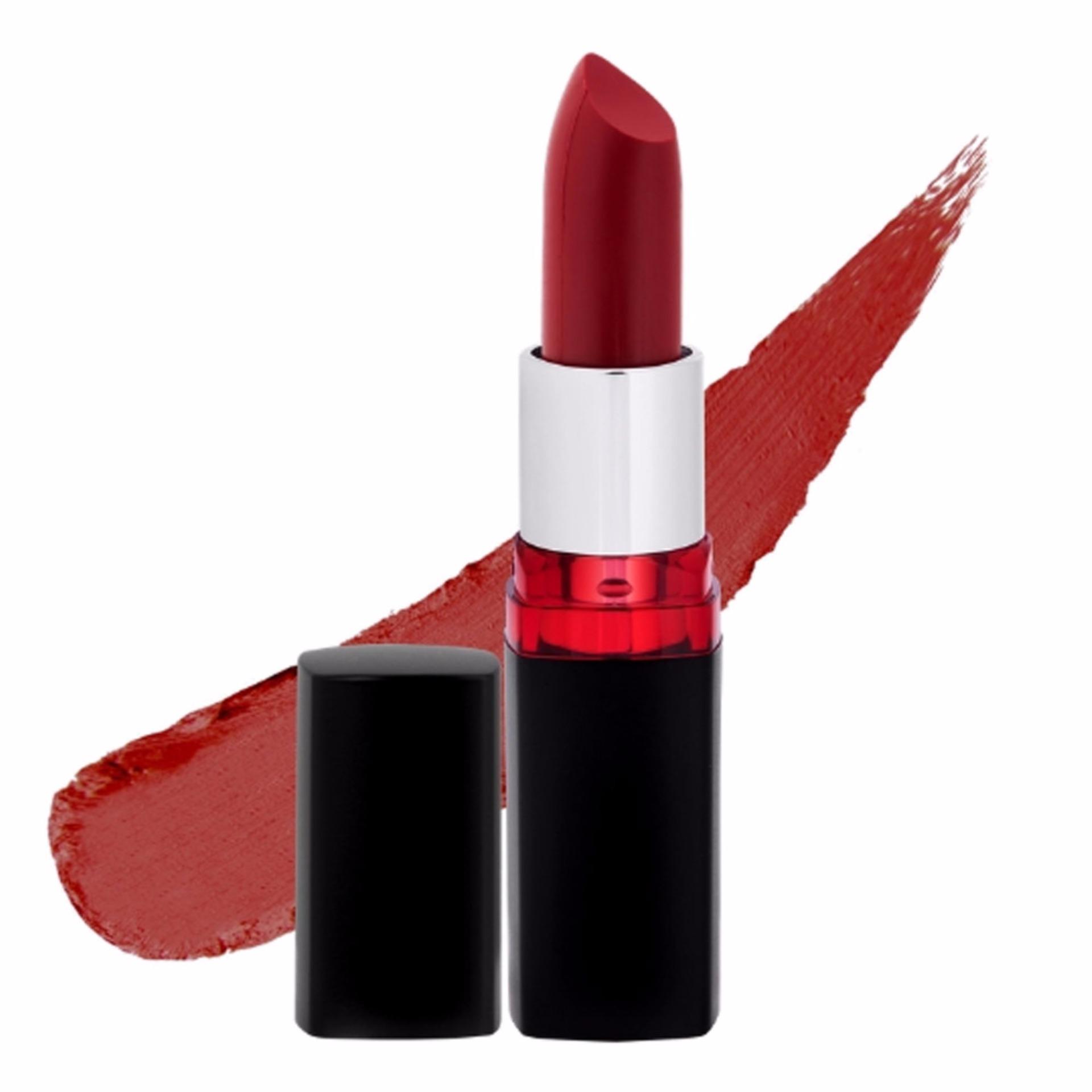 MAYBELLINE NEW YORK เมย์เบลลีน นิวยอร์ก คัลเลอร์โชว์ บิ๊ก แอปเปิ้ล เรด ครีมมี่ แมท ลิปสติกเนื้อแมท - สี No.207 MAYBELLINE NEW YORK เมย์เบลลีน นิวยอร์ก คัลเลอร์โชว์ บิ๊ก แอปเปิ้ล เรด ครีมมี่ แมท ลิปสติกเนื้อแมท - สี No.207