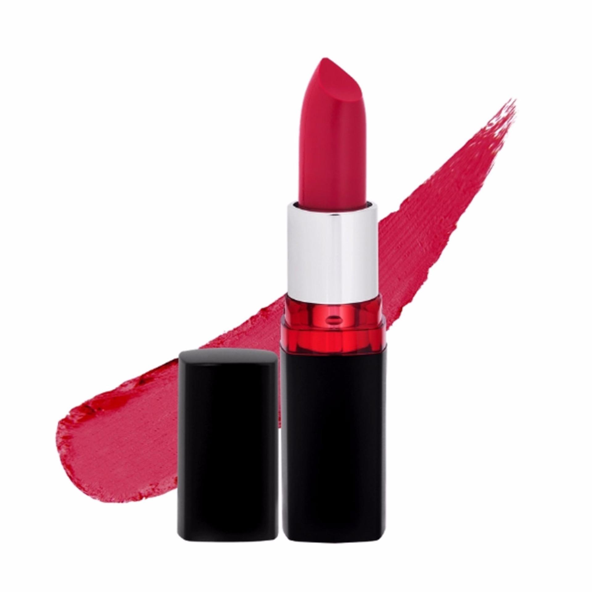 MAYBELLINE NEW YORK เมย์เบลลีน นิวยอร์ก คัลเลอร์โชว์ บิ๊ก แอปเปิ้ล เรด ครีมมี่ แมท ลิปสติกเนื้อแมท - สี No.207 MAYBELLINE NEW YORK เมย์เบลลีน นิวยอร์ก คัลเลอร์โชว์ บิ๊ก แอปเปิ้ล เรด ครีมมี่ แมท ลิปสติกเนื้อแมท - สี No.207