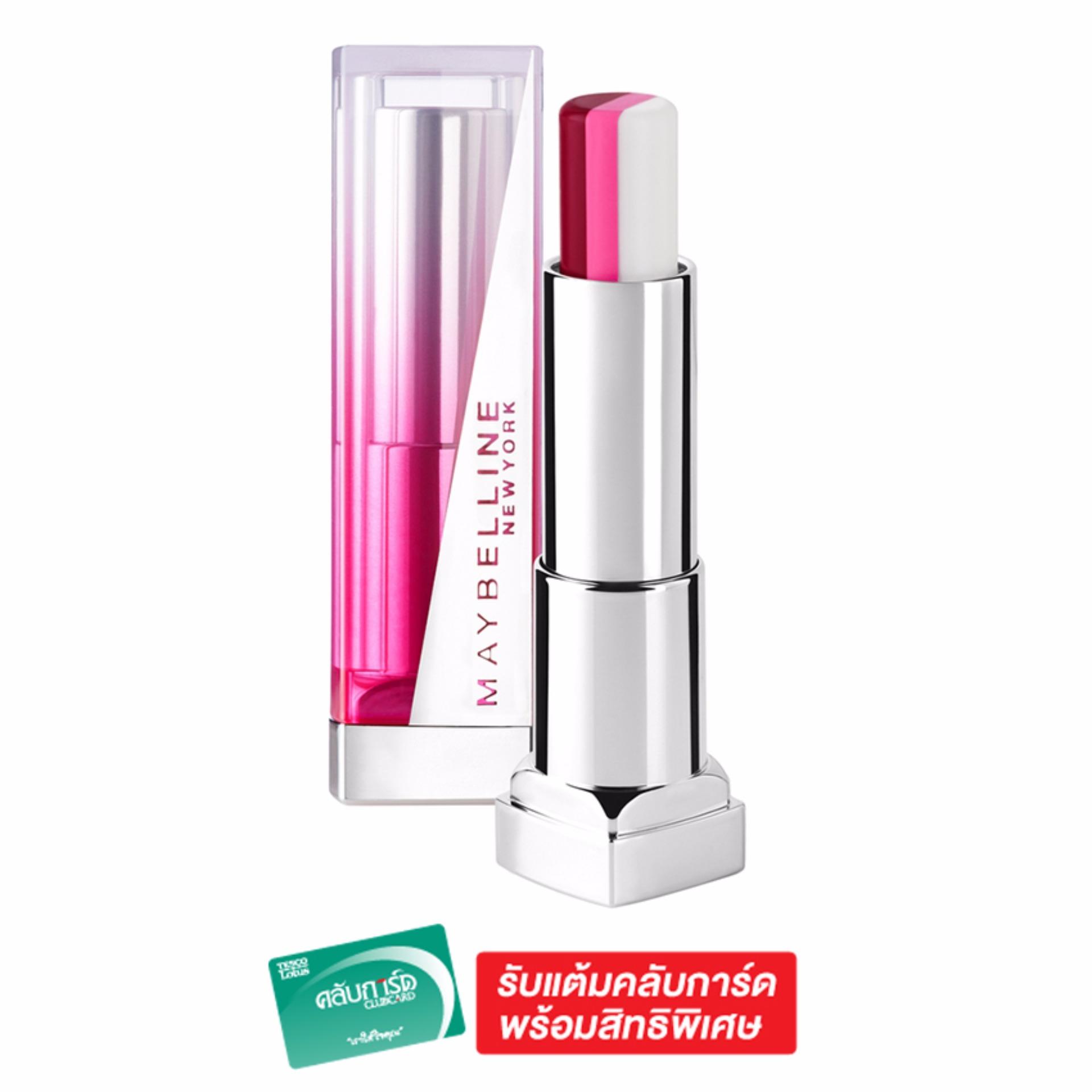 MAYBELLINE NEW YORK Flush Bitten Lip เมย์เบลลีน นิวยอร์ก ลิป ฟลัช บิทเทน ลิป เฉด S WH01 3.9g.