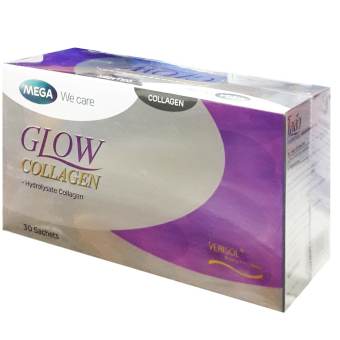Mega We Care Glow Collagen กล่อง 30ซอง Mega We Care Glow Collagen กล่อง 30ซอง