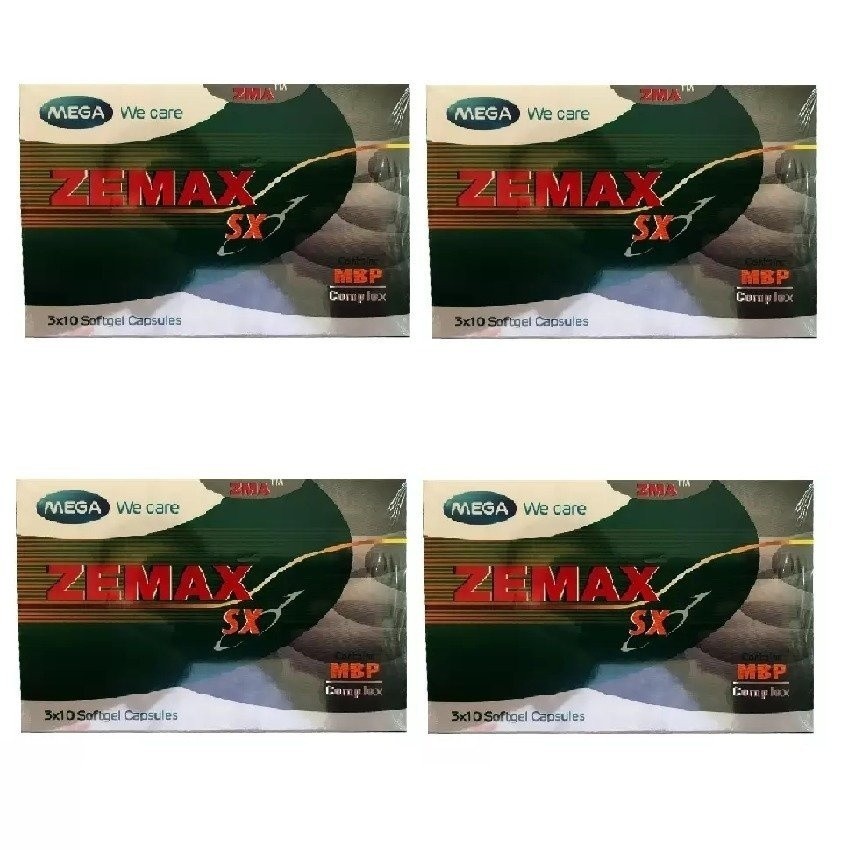 Mega We Care Zemax SX 30เม็ด(4กล่อง)