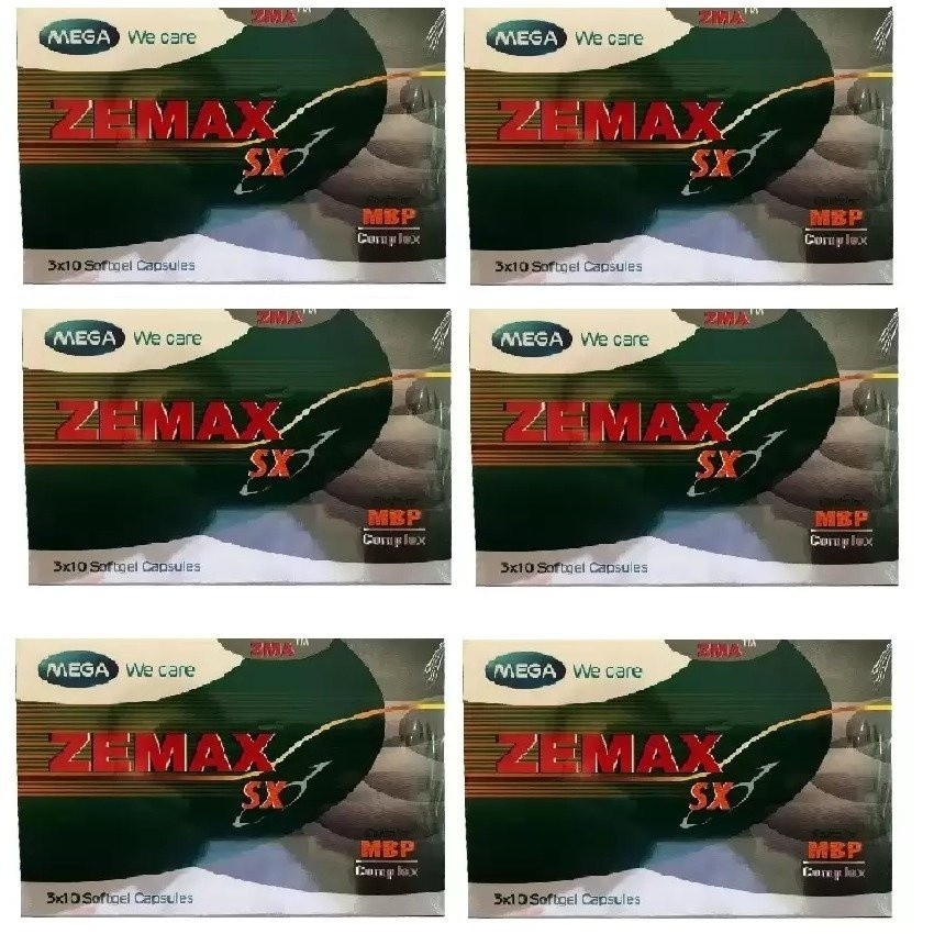 Mega We Care Zemax SX 30เม็ด(6กล่อง)