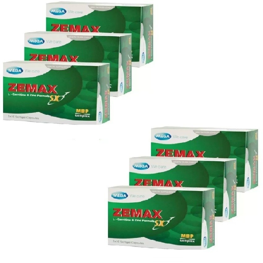 Mega We Care Zemax SX 30เม็ด(6กล่อง) Mega We Care Zemax SX 30เม็ด(6กล่อง)