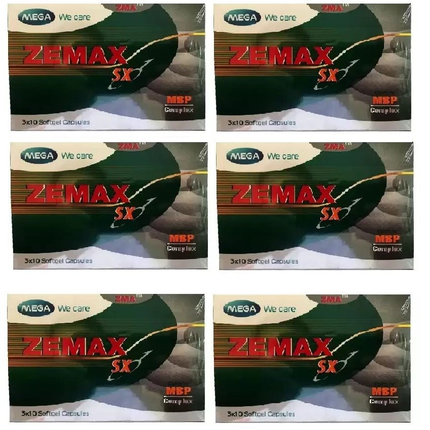 Mega We Care Zemax SX 30เม็ด(6กล่อง)