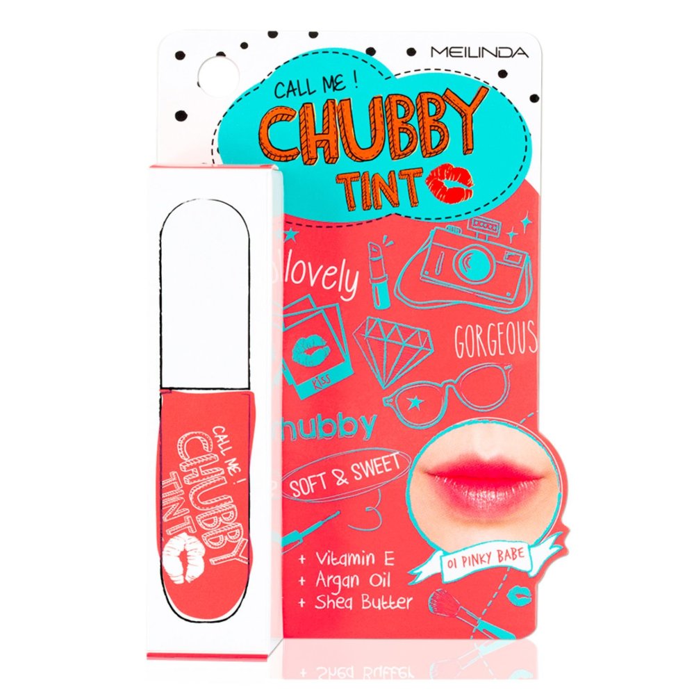 Mei Linda ลิปทินท์ ทินท์ทาปาก ลิปสติก CALL ME! CHUBBY TINT (02-PEACH SODA) Mei Linda ลิปทินท์ ทินท์ทาปาก ลิปสติก CALL ME! CHUBBY TINT (02-PEACH SODA)
