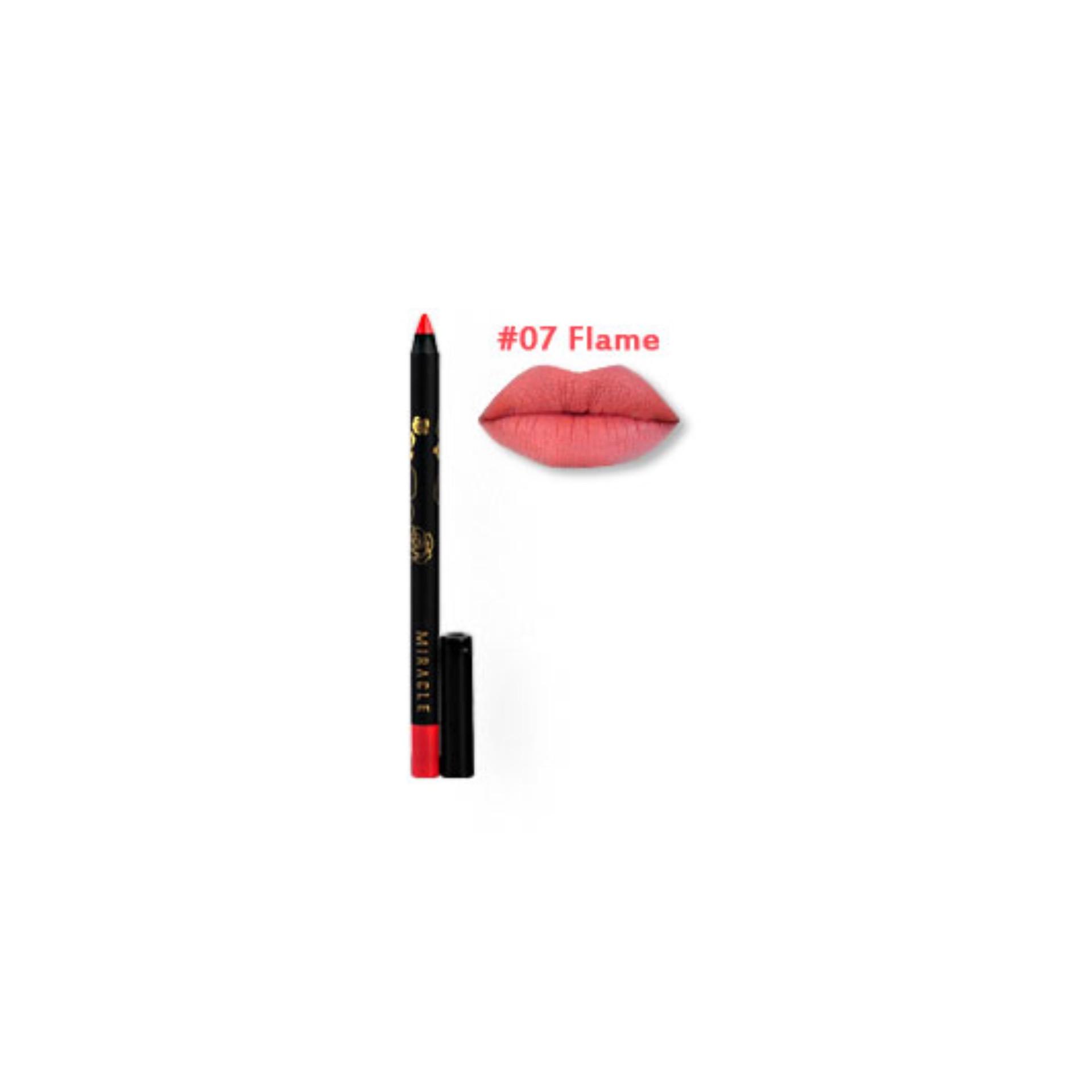 MeiLinda Miracle ColorFit LipLiner เมลินดา ลิปไลเนอร์ 07 แดงชมพู Flame MeiLinda Miracle ColorFit LipLiner เมลินดา ลิปไลเนอร์ 07 แดงชมพู Flame