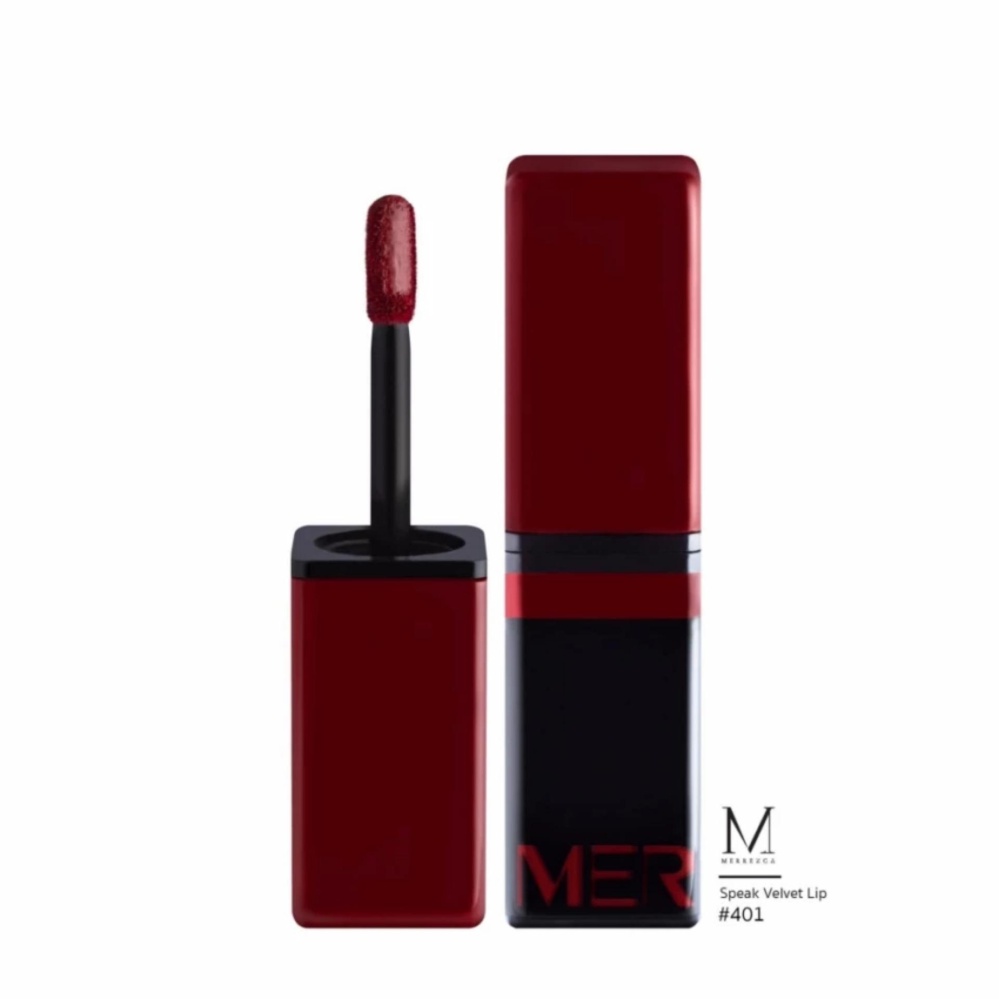 Merrez'ca Speak Velvet Lip # 401 Ruby Red