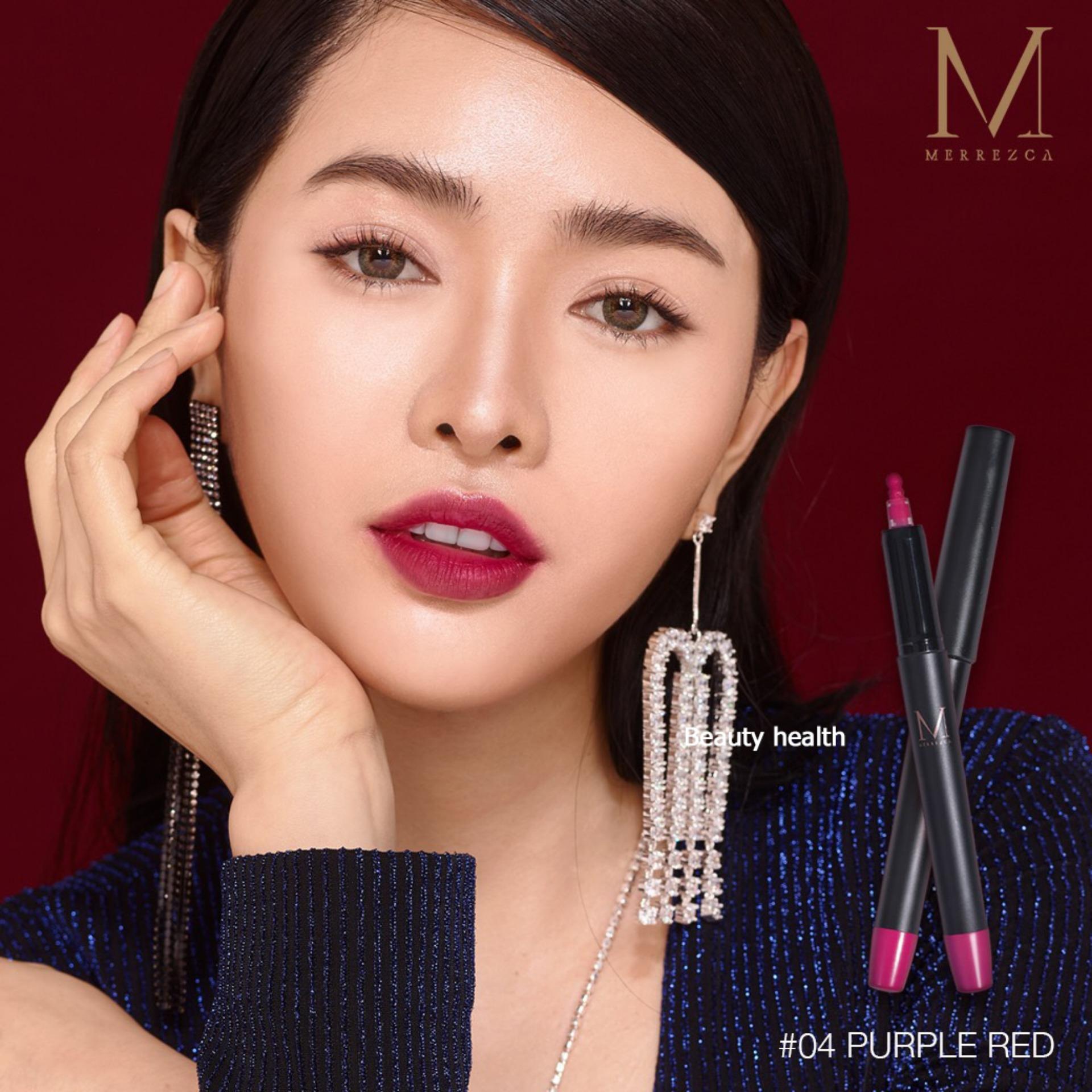 Merrezca Lip liner tint เมอร์เรซกา ลิป ทินท์ โฉมใหม่ในรูปแบบของปากกา (1.5 ml x 1 แท่ง) Merrezca Lip liner tint เมอร์เรซกา ลิป ทินท์ โฉมใหม่ในรูปแบบของปากกา (1.5 ml x 1 แท่ง)