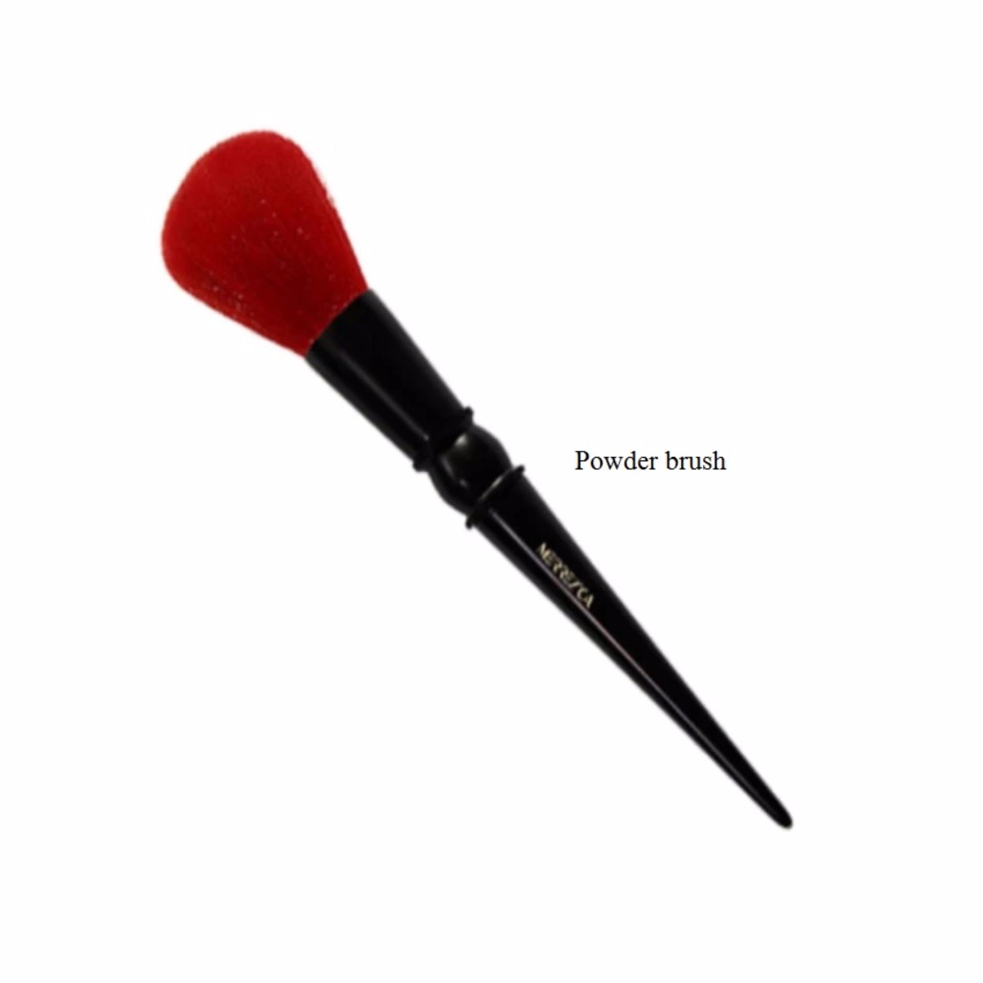 Merrez'ca Powder brush แปรงใช้สำหรับแป้ง เซตตัวได้ดีกับรองพื้น (1 ชิ้น) Merrez'ca Powder brush แปรงใช้สำหรับแป้ง เซตตัวได้ดีกับรองพื้น (1 ชิ้น)