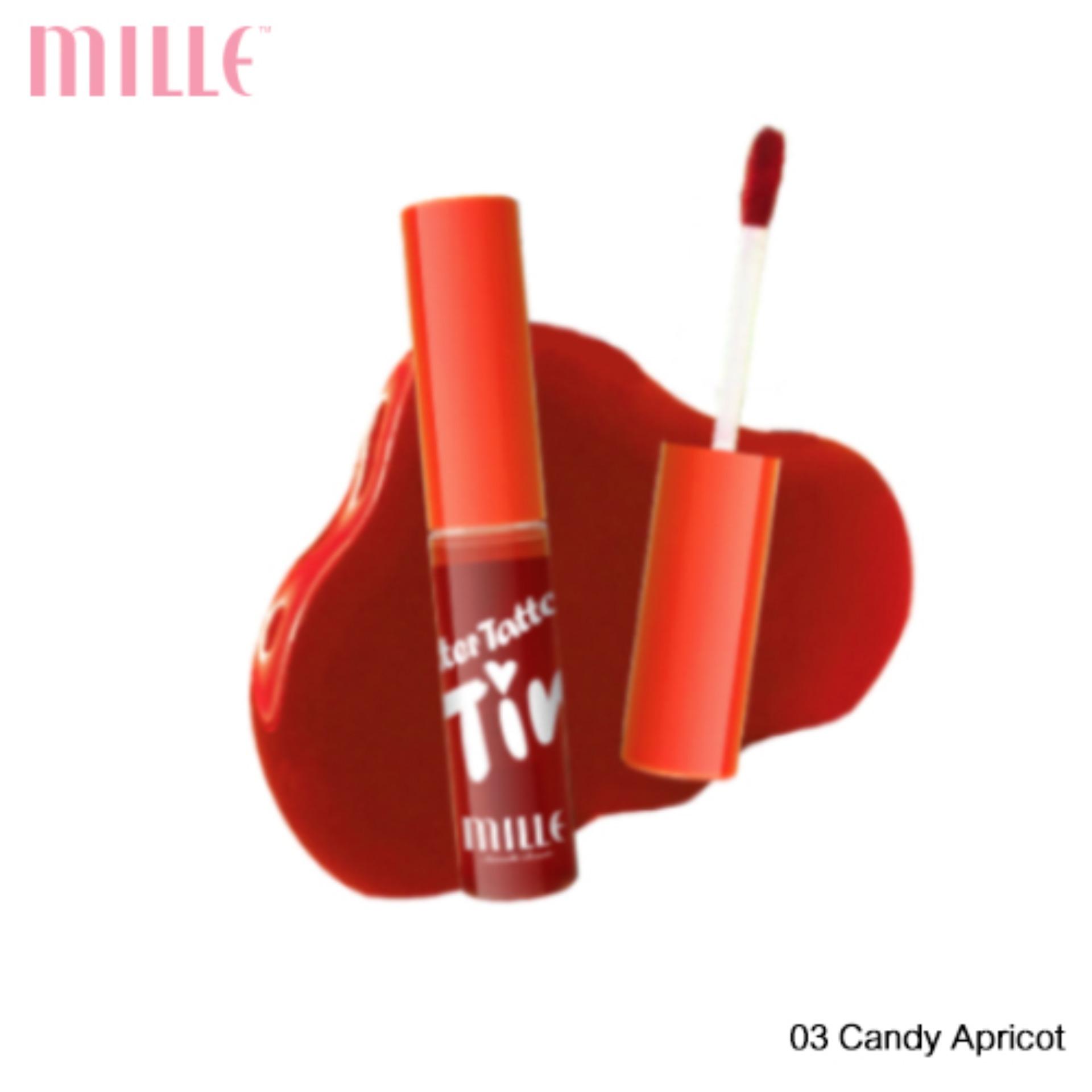 Mille ลิปทินท์ผลไม้ Water Tattoo Tint 5g. Mille ลิปทินท์ผลไม้ Water Tattoo Tint 5g.
