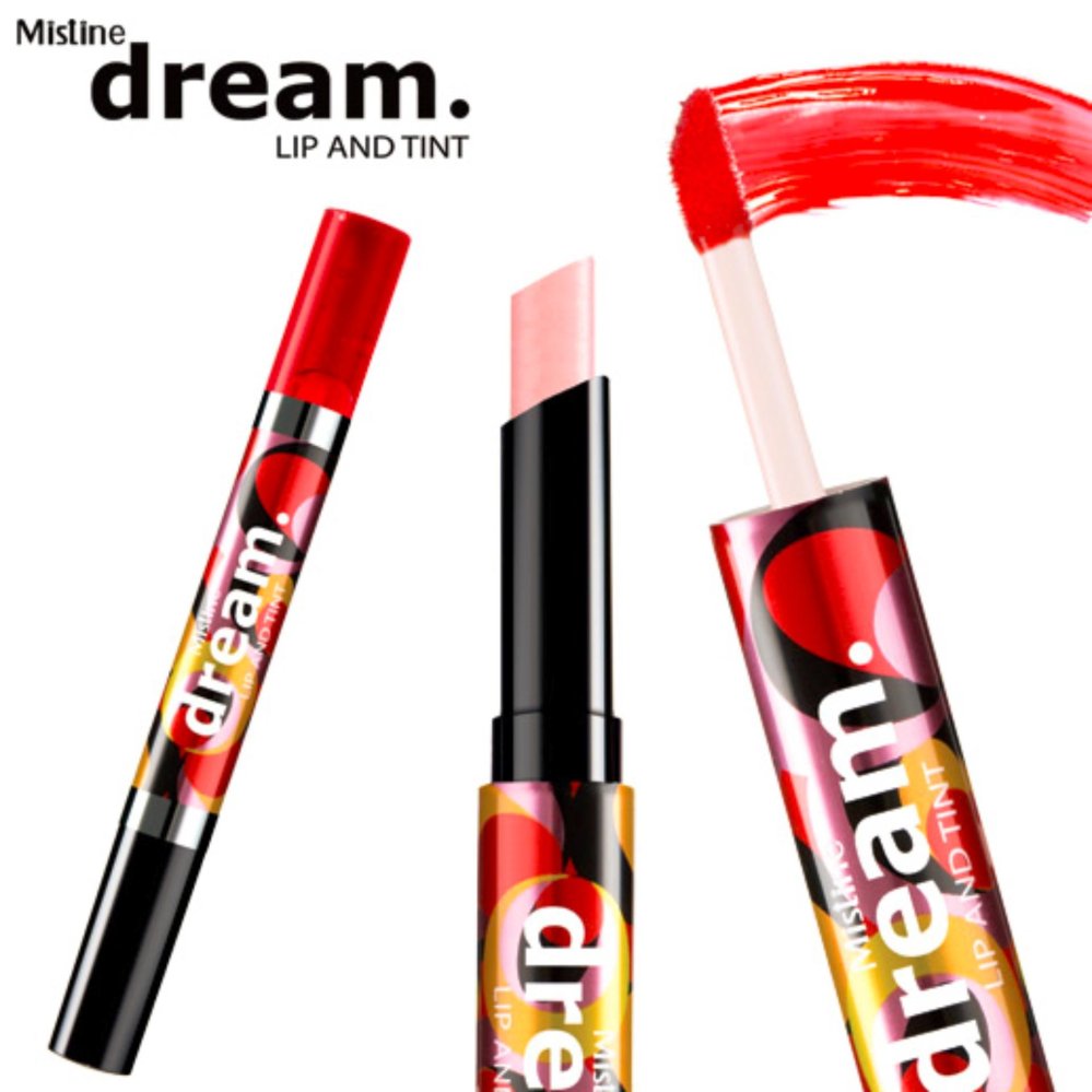 Mistine Dream Lip and Tint มิสทีน มิสทีนดรีม ลิปมิสทีน อั้ม ลิปจิ้มจุ่ม ลิป ลิปสติก (#03-แดง เรด แอสไพร์) Mistine Dream Lip and Tint มิสทีน มิสทีนดรีม ลิปมิสทีน อั้ม ลิปจิ้มจุ่ม ลิป ลิปสติก (#03-แดง เรด แอสไพร์)