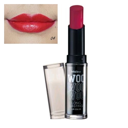 ลิปแมทท์ มิสทีน วู ลองลาสติ้ง ลิปคัลเลอร์ / Mistine Woo Long Lasting Lip Color ลิปแมทท์ มิสทีน วู ลองลาสติ้ง ลิปคัลเลอร์ / Mistine Woo Long Lasting Lip Color