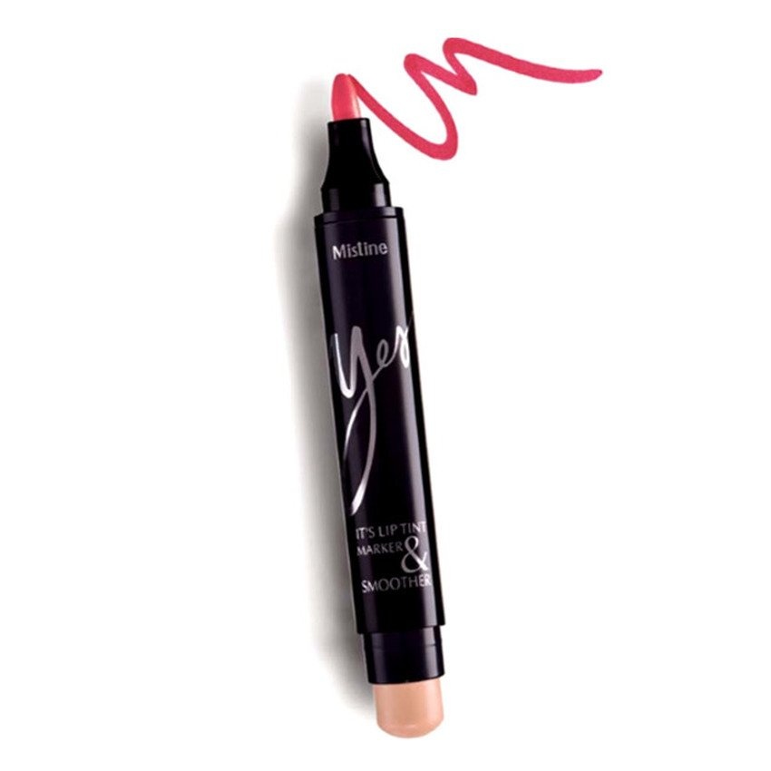 Mistineมิสทีน เยส อิท ลิป ลิปปากกาแมจิกYes It's Lip Tint Marker & Smoother (No.2-สีพีชพลีสซิ่ง) Mistineมิสทีน เยส อิท ลิป ลิปปากกาแมจิกYes It's Lip Tint Marker & Smoother (No.2-สีพีชพลีสซิ่ง)