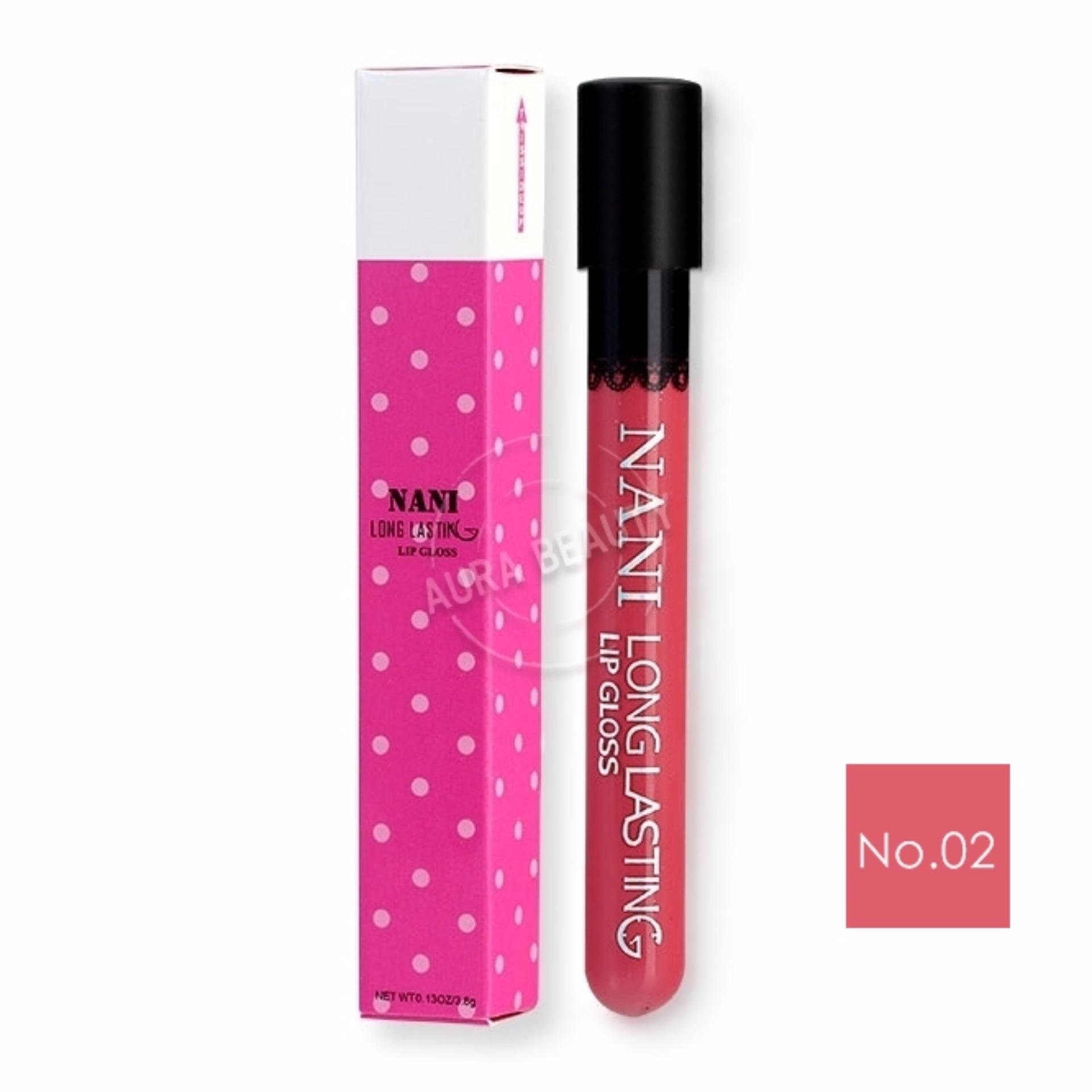 NANI Long Lasting Lip Gloss #02 3.8g NANI Long Lasting Lip Gloss #02 3.8g