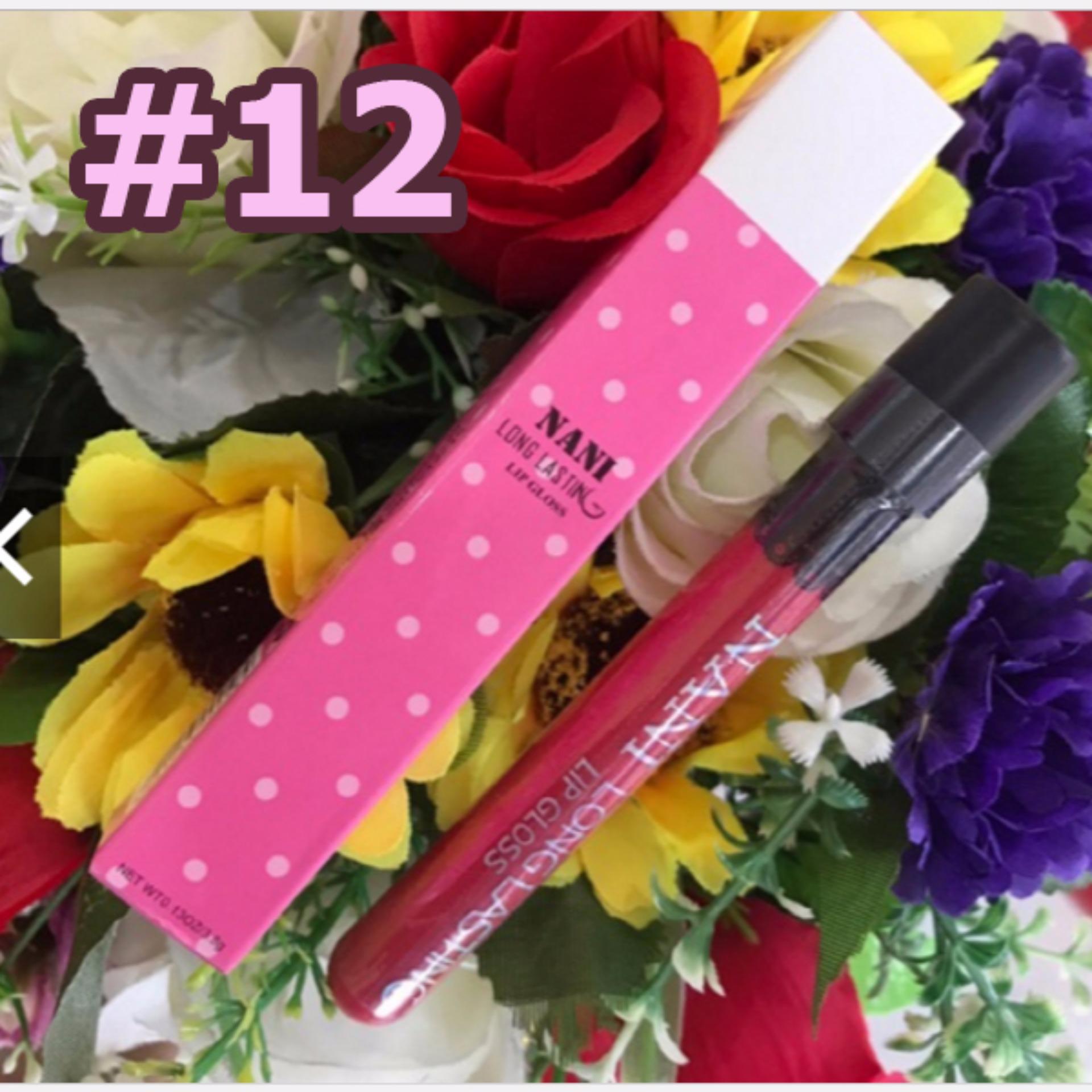 NANI Long Lasting Lip Gloss Matte #12 ลิปแมท สีแซ่บ เนื้อบางเบา จากฮ่องกง NANI Long Lasting Lip Gloss Matte #12 ลิปแมท สีแซ่บ เนื้อบางเบา จากฮ่องกง