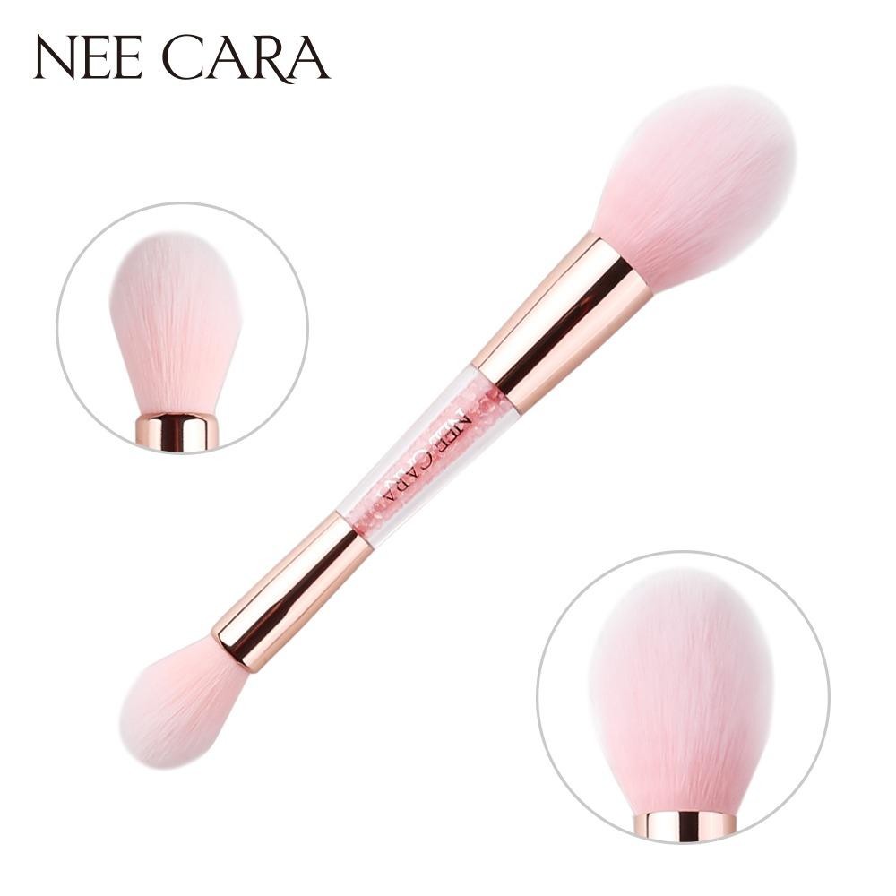 NEECARA แปรงแต่งหน้า 2หัว Powder & BLUSH BRUSH (N641) NEECARA แปรงแต่งหน้า 2หัว Powder & BLUSH BRUSH (N641)