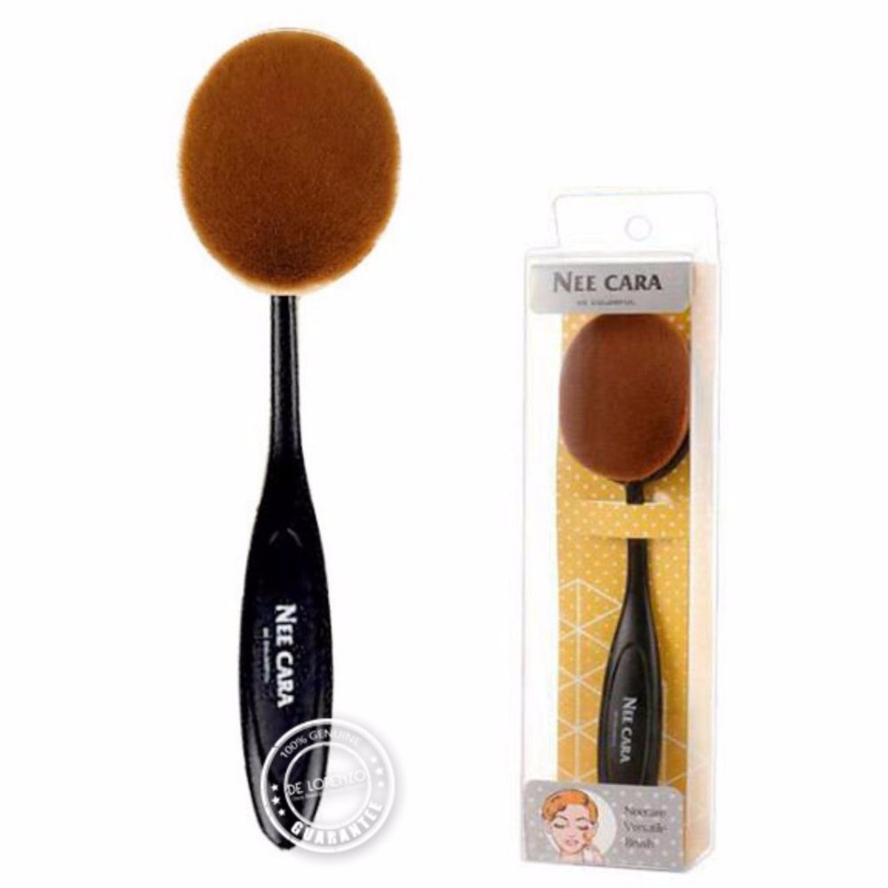 NEE CARA แปรงเกลี่ยรองพื้น แปรงแต่งหน้า รุ่นหัวแปรงขนาดใหญ่ Versatile Brush N89 (Gold)