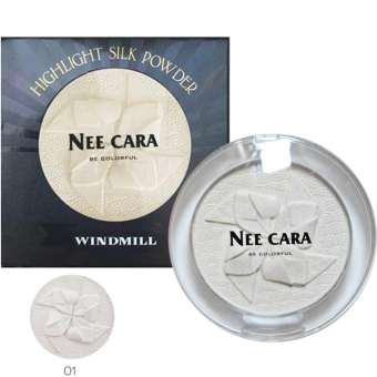 NEE CARA WINDMILL HIGHLIGHT SILK POWDER N955 #01 นีคารา ไฮไลท์ NEE CARA WINDMILL HIGHLIGHT SILK POWDER N955 #01 นีคารา ไฮไลท์