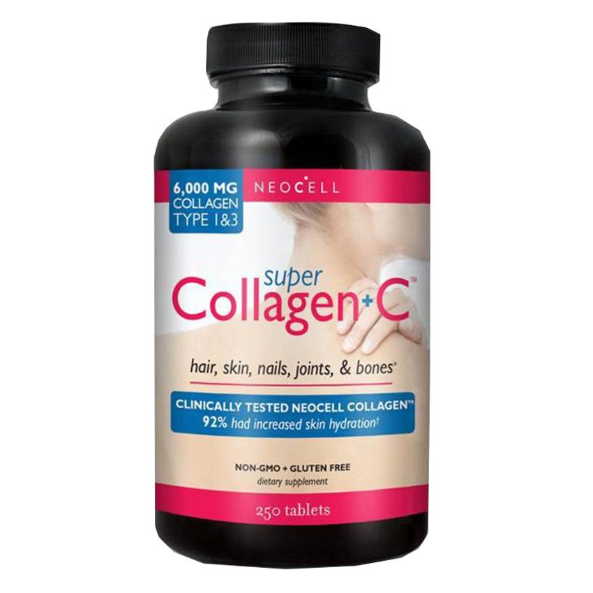 Neocell Super Collagen+C Vitamin USA คอลลาเจน 250 เม็ด Neocell Super Collagen+C Vitamin USA คอลลาเจน 250 เม็ด