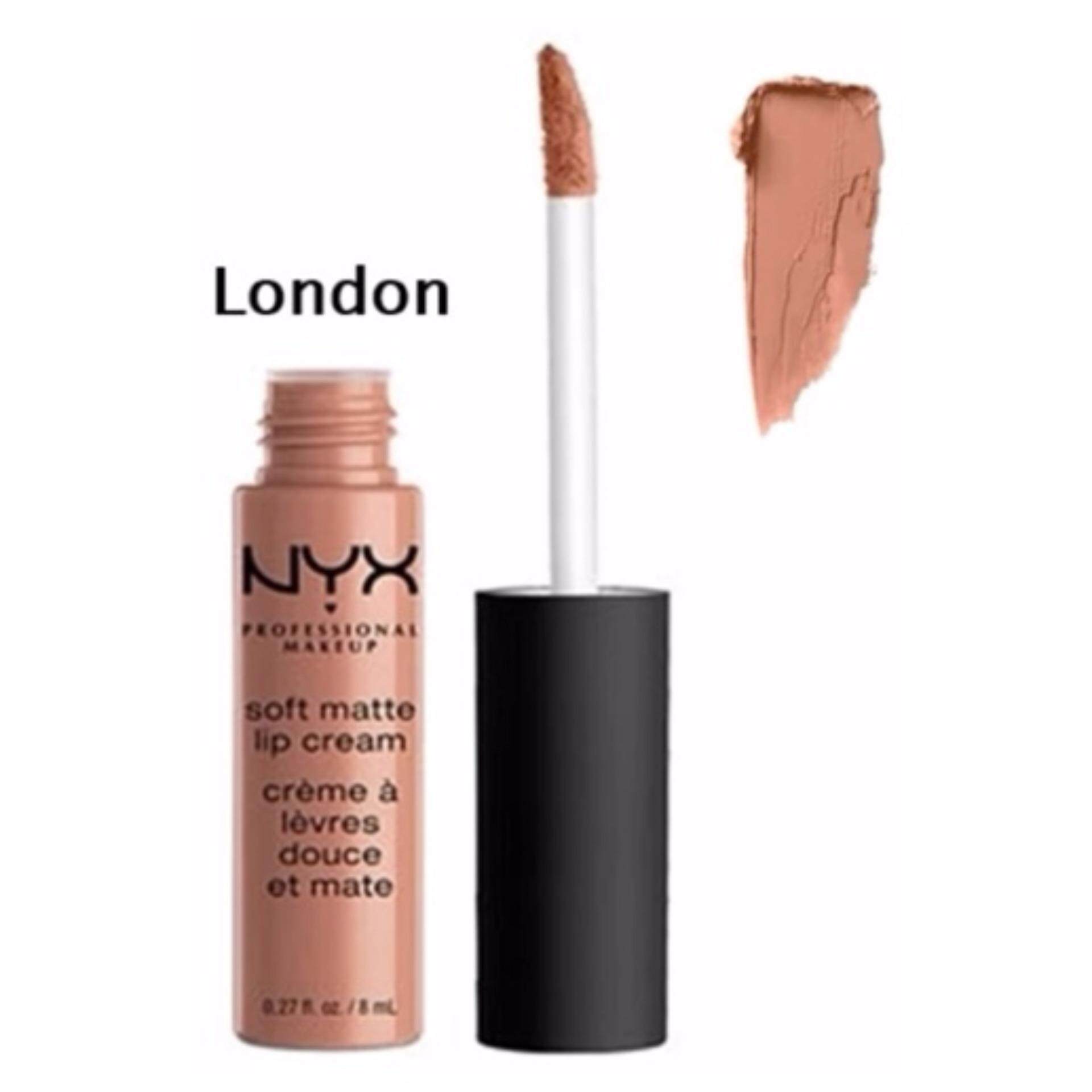 NYX Professional Makeup Soft Matte lip cream SMLC04 - London ขนาด 8 ml.