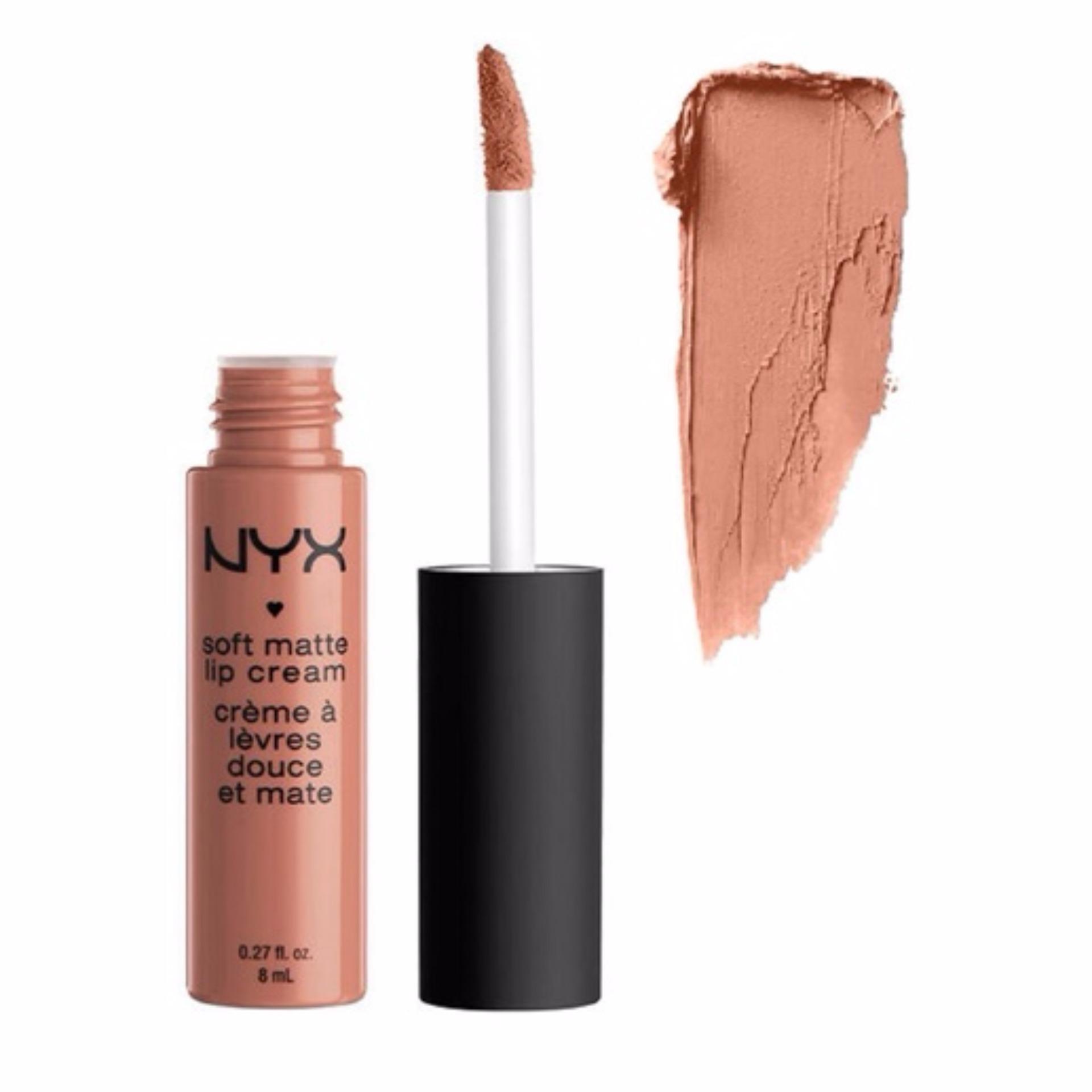 NYX Professional Makeup Soft Matte Lip Cream - SMLC09 Abu Dhabi Liquid Lipstick NYX Professional Makeup Soft Matte Lip Cream - SMLC09 Abu Dhabi Liquid Lipstick
