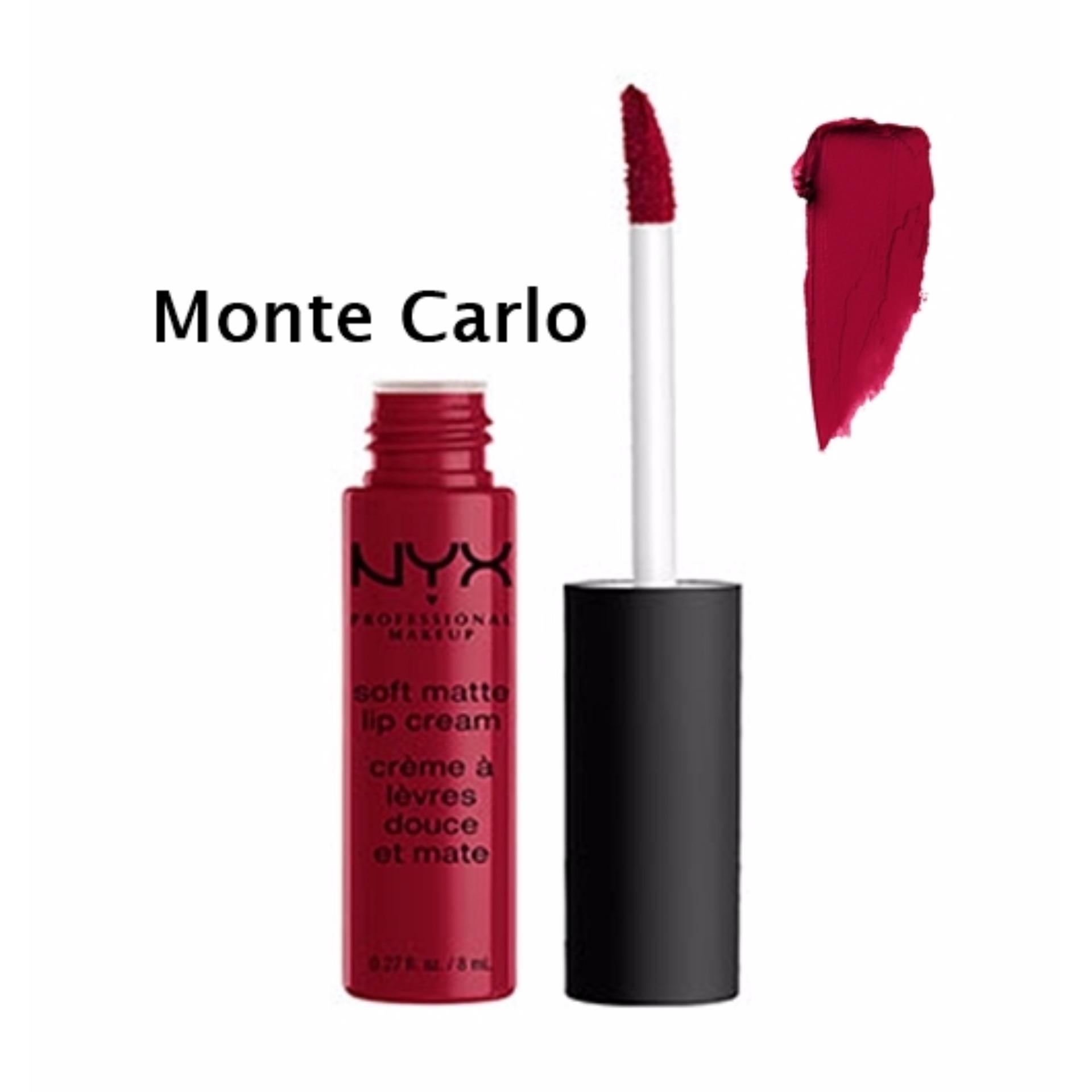 NYX Professional Makeup Soft Matte lip cream SMLC10 - Monte Carlo ขนาด 8 ml. NYX Professional Makeup Soft Matte lip cream SMLC10 - Monte Carlo ขนาด 8 ml.