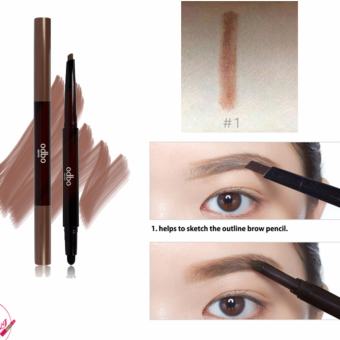 ODBO Eyebrow ดินสอเขียนคิ้ว กันน้ำ เขียนง่ายไม่เป็นก้อน #01