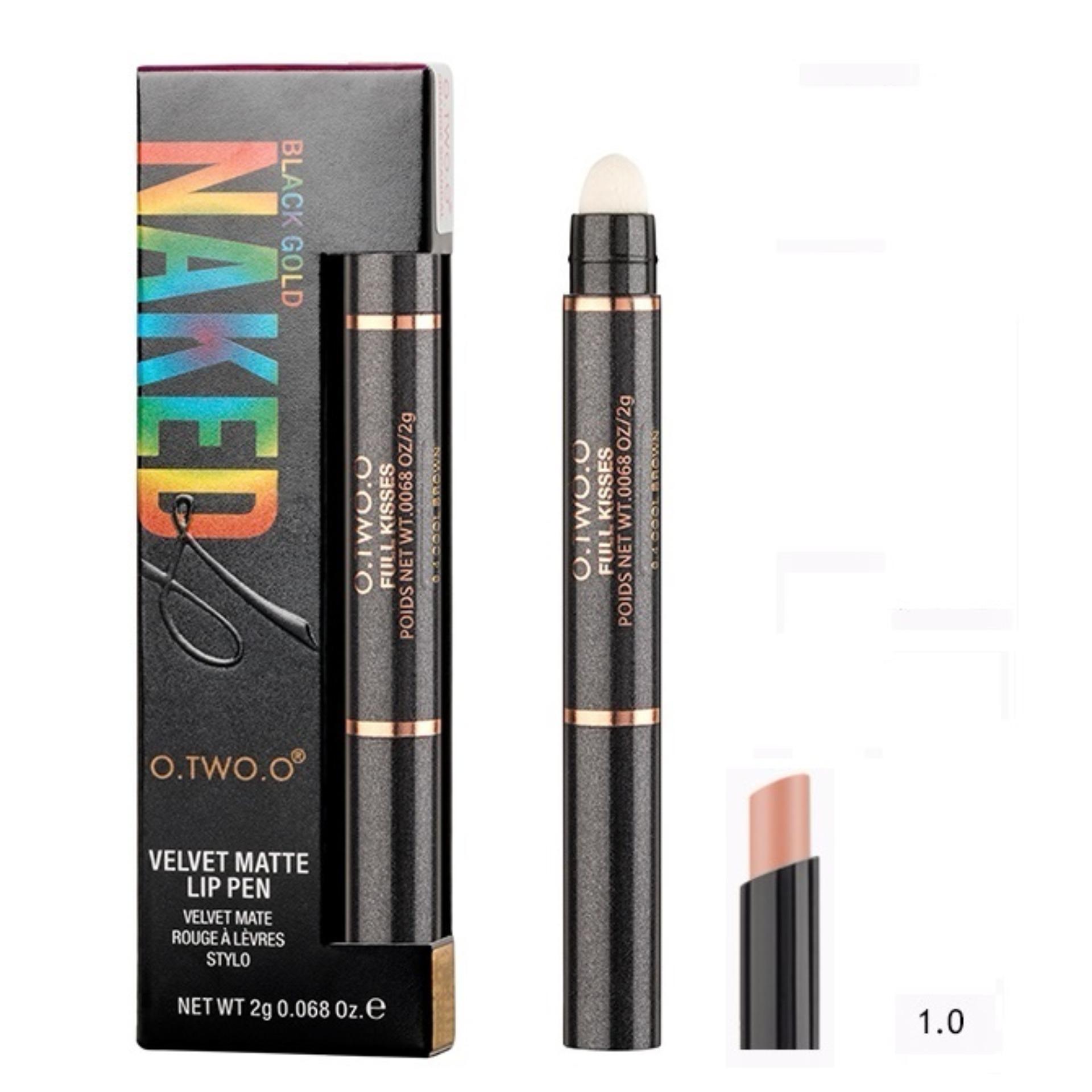 O.TWO.O Matte Velvet Lip Pen Moisturizer Smooth Makeup Lip Stick Easy To Wear Long Lasting 12 Colors Matte Lip Balm Cosmetics
