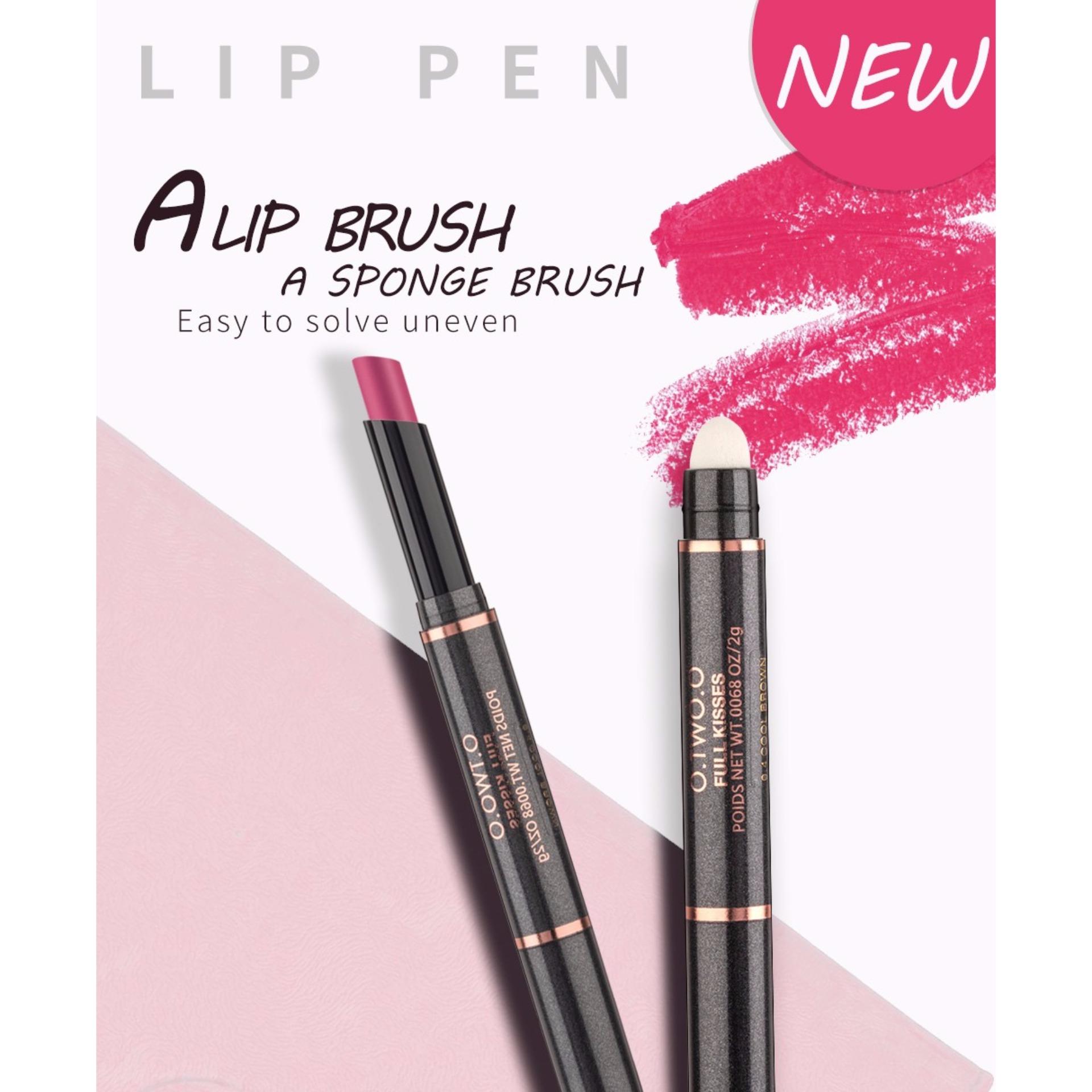 O.TWO.O Matte Velvet Lip Pen Moisturizer Smooth Makeup Lip Stick Easy To Wear Long Lasting 12 Colors Matte Lip Balm Cosmetics