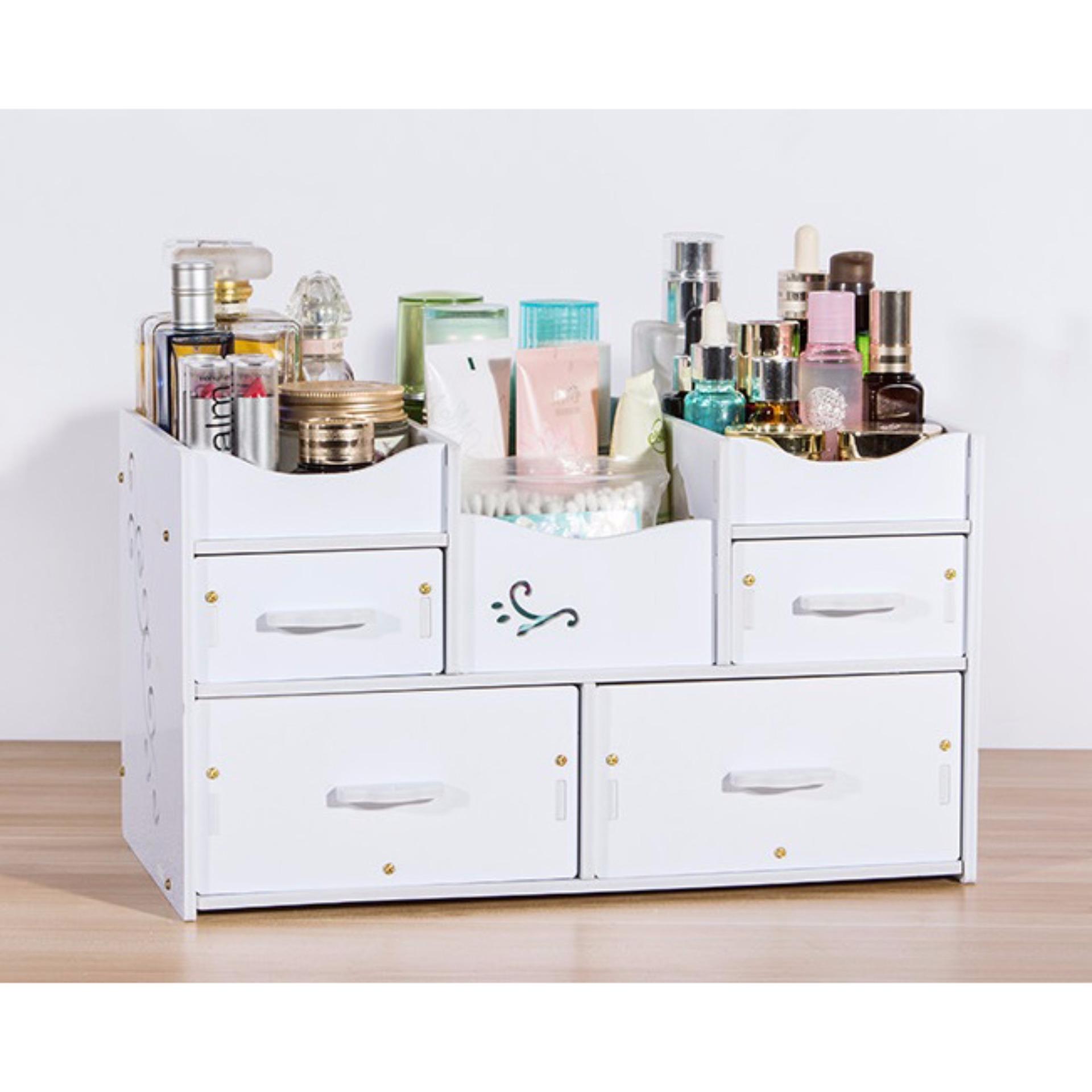 Pandora box ชั้นวางเครื่องสำอาง รุ่น PB-227 (สีขาว) Pandora box ชั้นวางเครื่องสำอาง รุ่น PB-227 (สีขาว)