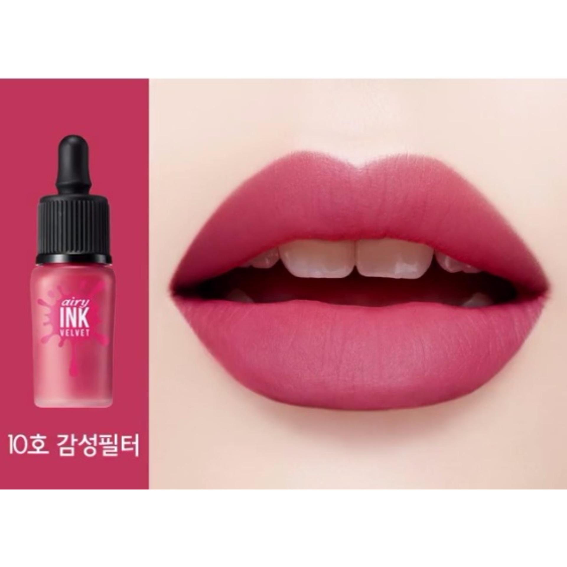Peripera Airy Ink Velvet #10 Dry Rose Brown ของแท้มีอย. Peripera Airy Ink Velvet #10 Dry Rose Brown ของแท้มีอย.