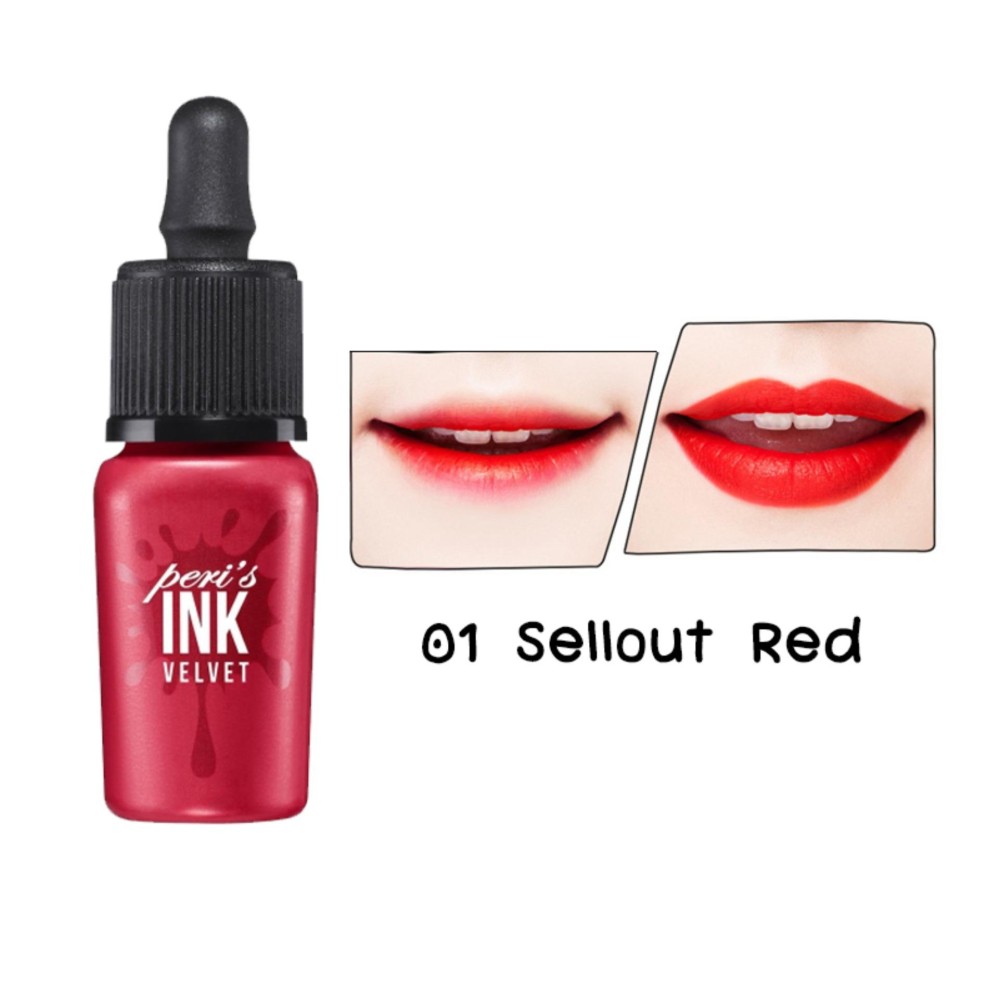 Peripera Peri's Ink Velvet 8g ทิ้นเนื้อแมทอันดับ 1 มี 15 สีให้เลือกจ้า Peripera Peri's Ink Velvet 8g ทิ้นเนื้อแมทอันดับ 1 มี 15 สีให้เลือกจ้า