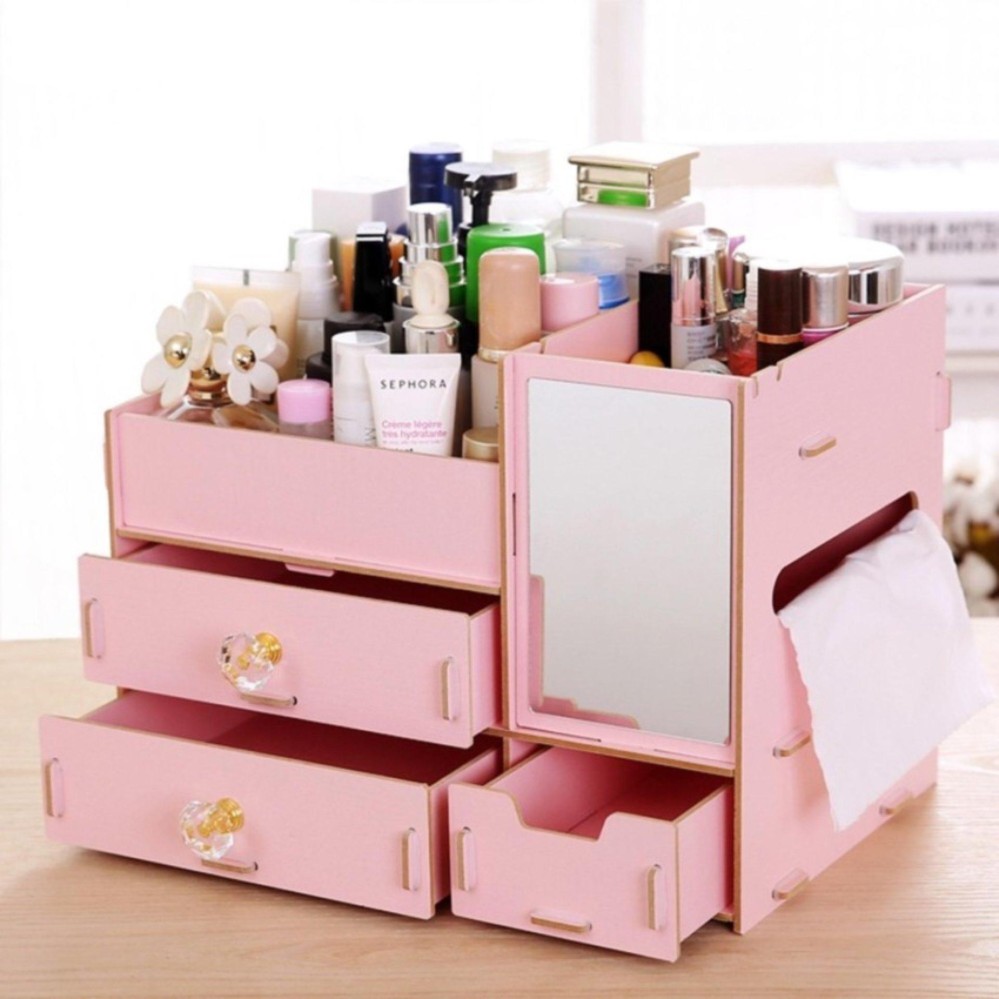 กล่องใส่เครื่องสำอางค์ รุ่น NO-3 ขนาดใหญ่ 31cmX21cmX23cm