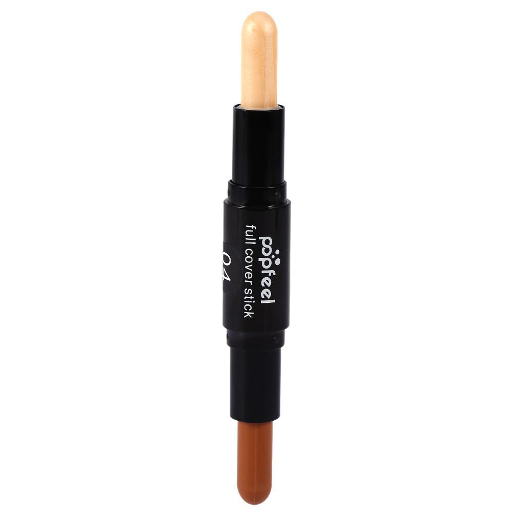 epayst Professional Dual-ends Contouring Natural Cream Concealer Makeup Tool(4#)