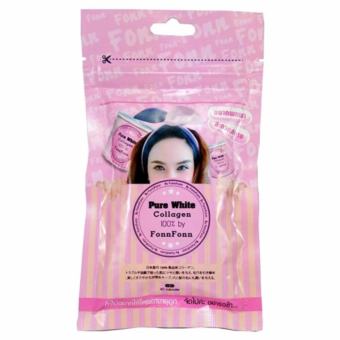 Pure white Collagen 100% By Fonn Fonn ฝน ฝน เพียว ไวท์ คอลลาเจนแบบแคปซูล 1 ซอง (60 แคปซูล/ซอง) Pure white Collagen 100% By Fonn Fonn ฝน ฝน เพียว ไวท์ คอลลาเจนแบบแคปซูล 1 ซอง (60 แคปซูล/ซอง)