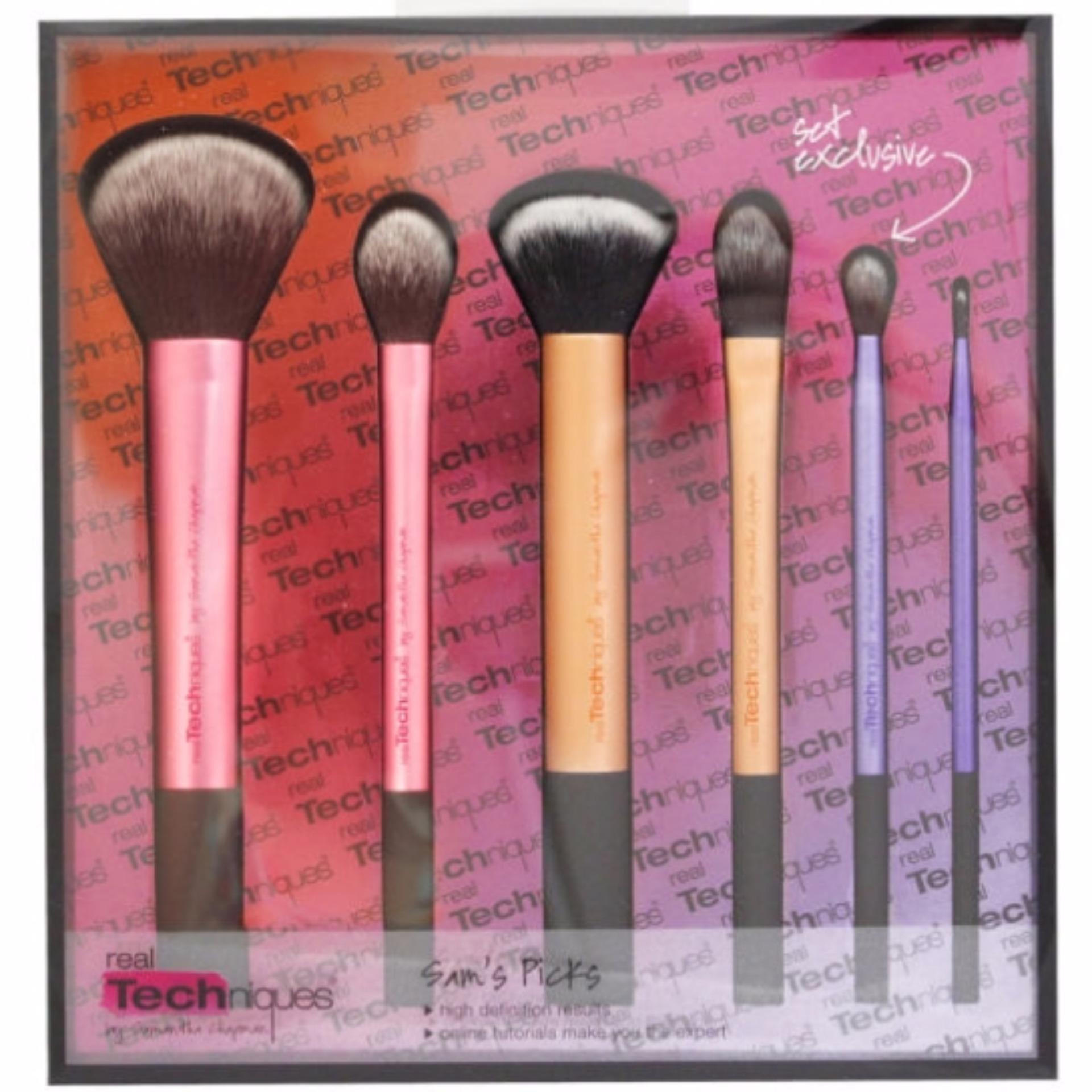 Real Techniques 3สี6ชิ้น Professional Makeup Cosmetics(1ชิ้น) Real Techniques 3สี6ชิ้น Professional Makeup Cosmetics(1ชิ้น)