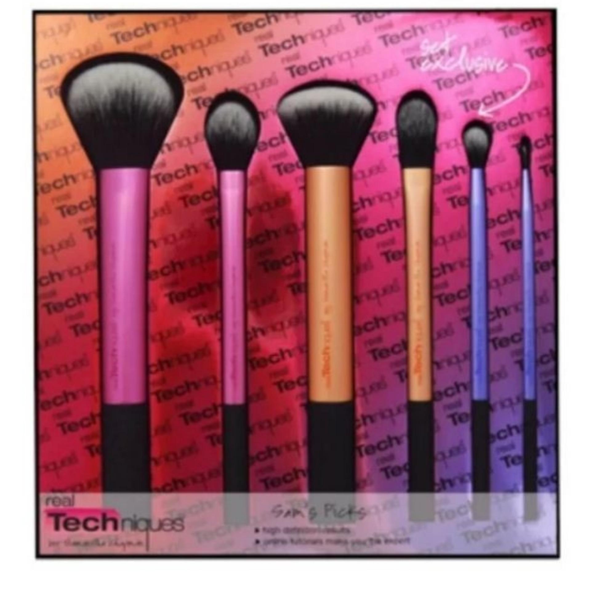Real Techniques 3สี6ชิ้น Professional Makeup Cosmetics(1ชิ้น) Real Techniques 3สี6ชิ้น Professional Makeup Cosmetics(1ชิ้น)
