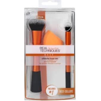 Real Techniques แปรงสีส้ม Ultimate Base Set(แปรง2+ฟองน้ำ1)1ชิ้น Real Techniques แปรงสีส้ม Ultimate Base Set(แปรง2+ฟองน้ำ1)1ชิ้น