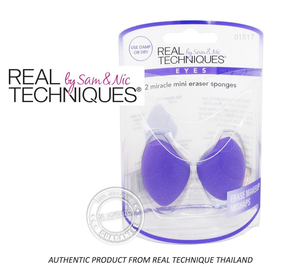 Real Techniques Eyes 2 Miracle Mini Eraser Sponges ของแท้ 100% ฟองน้ำรูปไข่สีม่วง ฟองน้ำรูปไข่ เรียลเทคนิค ฟองน้ำไข่ พัฟไข่ เรียล ฟองน้ำเล็กเรียวเข้าถึงทุกซอก Real Techniques Eyes 2 Miracle Mini Eraser Sponges ของแท้ 100% ฟองน้ำรูปไข่สีม่วง ฟองน้ำรูปไข่ เรียลเทคนิค ฟองน้ำไข่ พัฟไข่ เรียล ฟองน้ำเล็กเรียวเข้าถึงทุกซอก