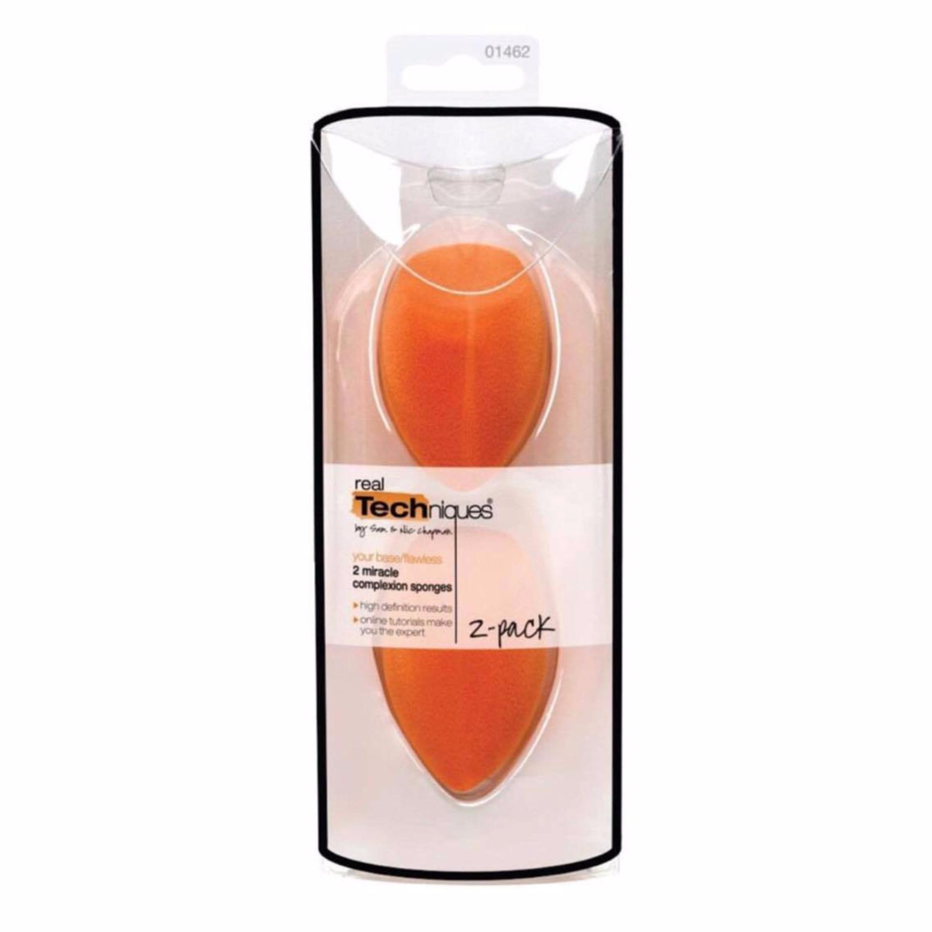 Real Techniques Miracle Complexion Sponge แพ็ค 2 ชิ้น Real Techniques Miracle Complexion Sponge แพ็ค 2 ชิ้น