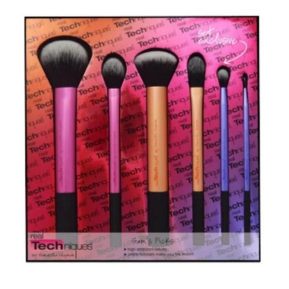 Real Techniques 3สี6ชิ้น Professional Makeup Cosmetics(1ชิ้น) Real Techniques 3สี6ชิ้น Professional Makeup Cosmetics(1ชิ้น)
