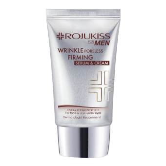 Rojukiss Wrinkle-Poreless Firming Serum&Cream For Men 30 ml. Rojukiss Wrinkle-Poreless Firming Serum&Cream For Men 30 ml.