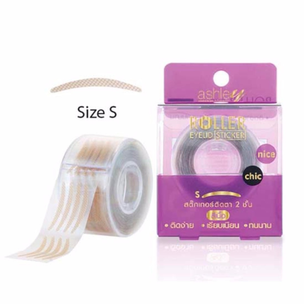 ROLLER EYELID STICKER สติกเกอร์ติดตา 2 ชั้น สีเนื้อ Size S ติดง่าย เรียนเนียน ทนนาน สีเนื้อมีความกลมกลืน ดูเป็นธรรมชาติ ROLLER EYELID STICKER สติกเกอร์ติดตา 2 ชั้น สีเนื้อ Size S ติดง่าย เรียนเนียน ทนนาน สีเนื้อมีความกลมกลืน ดูเป็นธรรมชาติ