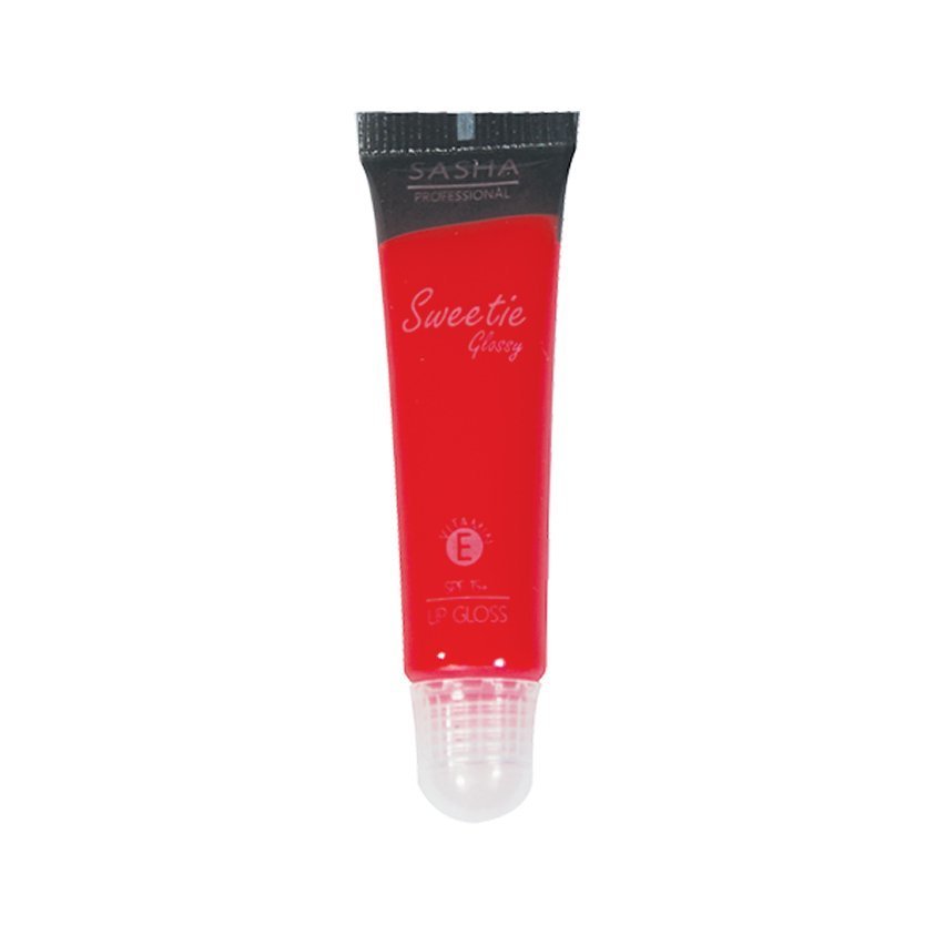 Sasha Sweety Glossy #2 ส้มแดง Sasha Sweety Glossy #2 ส้มแดง