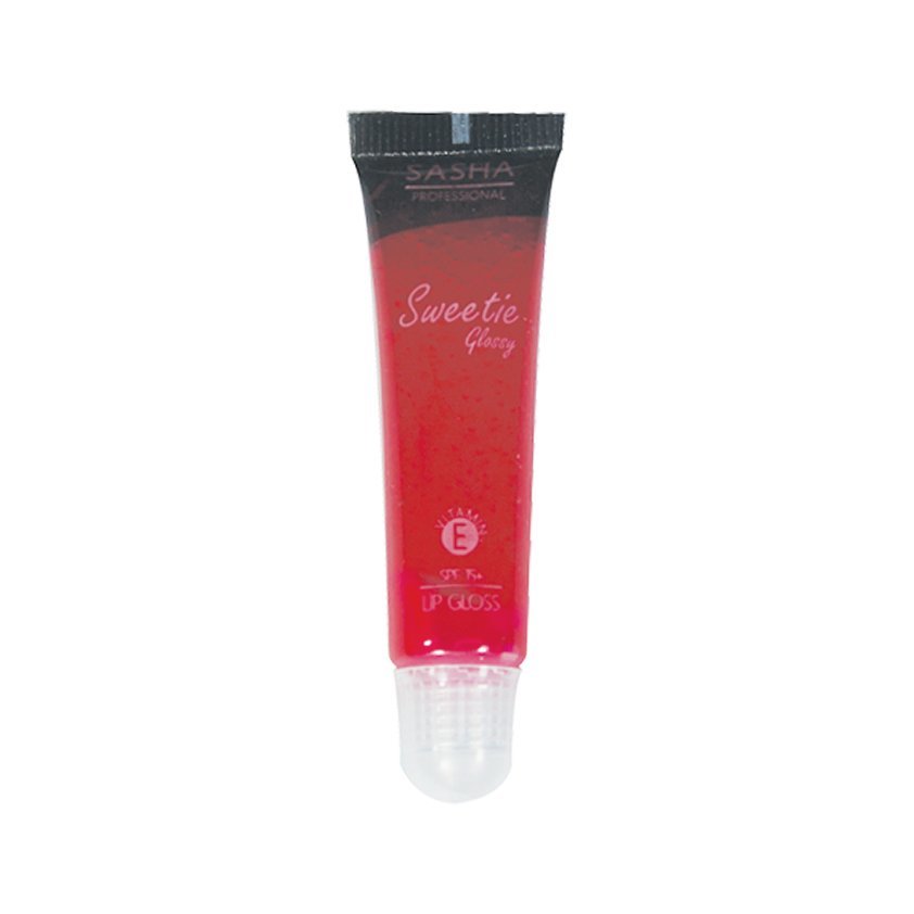 Sasha Sweety Glossy #2 ส้มแดง Sasha Sweety Glossy #2 ส้มแดง