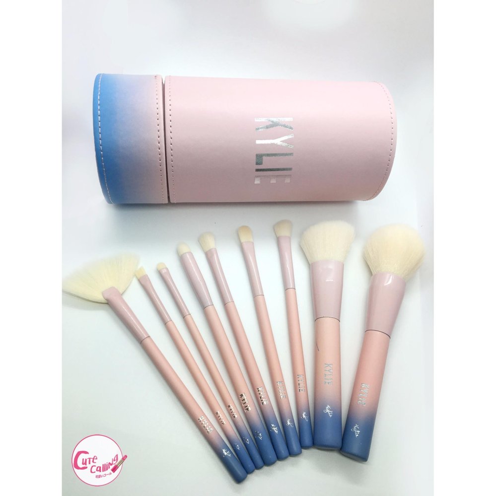 Set แปรงแต่งหน้า สีพาสเทล 9 ชิ้น แต่งหน้าง่าย ขนนุ่มมาก (มี video สินค้าจริง)
