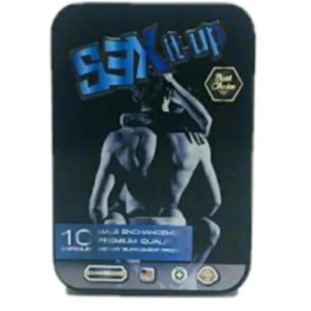 SEX IT UP ผลิตภัณฑ์เสริมอาหารบำรุงร่างกายสำหรับเพศชาย บรรจุ 10 แคปซูล (1 กล่อง) SEX IT UP ผลิตภัณฑ์เสริมอาหารบำรุงร่างกายสำหรับเพศชาย บรรจุ 10 แคปซูล (1 กล่อง)