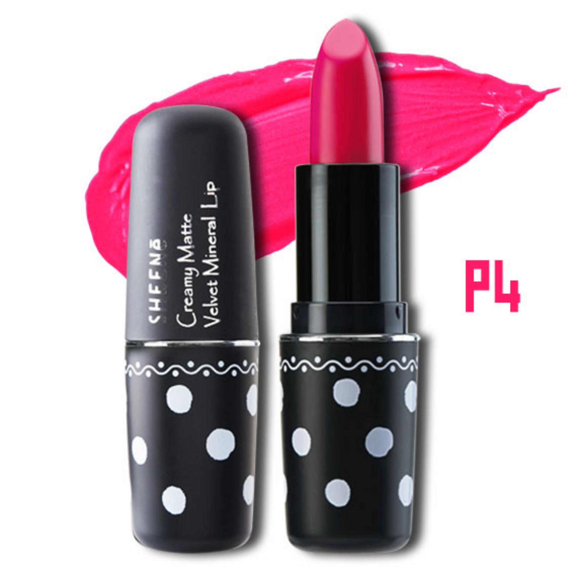 SHEENE CREAMY MATTE VELVET MINERAL LIP สี F1 ลิปสติกเนื้อครีมกึ่งด้าน ให้สัมผัสเนียนนุ่ม ดุจกำมะหยี่ในแบบ VELVET LOOKสัมผัสเข้มข้นทั้งชุ่มฉ่ำเนื้อกำมะหยี่ SHEENE CREAMY MATTE VELVET MINERAL LIP สี F1 ลิปสติกเนื้อครีมกึ่งด้าน ให้สัมผัสเนียนนุ่ม ดุจกำมะหยี่ในแบบ VELVET LOOKสัมผัสเข้มข้นทั้งชุ่มฉ่ำเนื้อกำมะหยี่