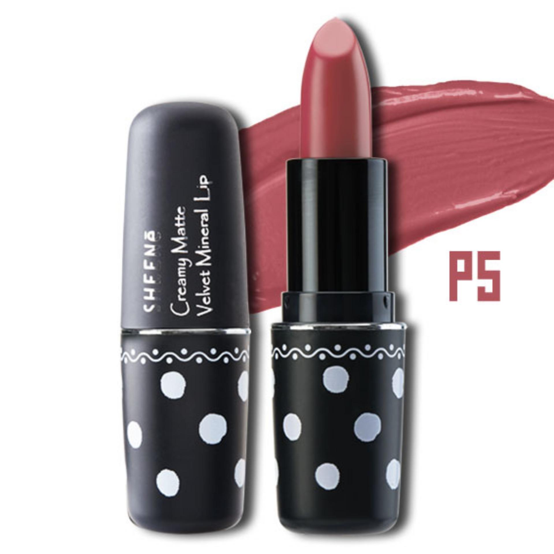 SHEENE CREAMY MATTE VELVET MINERAL LIP สี F1 ลิปสติกเนื้อครีมกึ่งด้าน ให้สัมผัสเนียนนุ่ม ดุจกำมะหยี่ในแบบ VELVET LOOKสัมผัสเข้มข้นทั้งชุ่มฉ่ำเนื้อกำมะหยี่ SHEENE CREAMY MATTE VELVET MINERAL LIP สี F1 ลิปสติกเนื้อครีมกึ่งด้าน ให้สัมผัสเนียนนุ่ม ดุจกำมะหยี่ในแบบ VELVET LOOKสัมผัสเข้มข้นทั้งชุ่มฉ่ำเนื้อกำมะหยี่